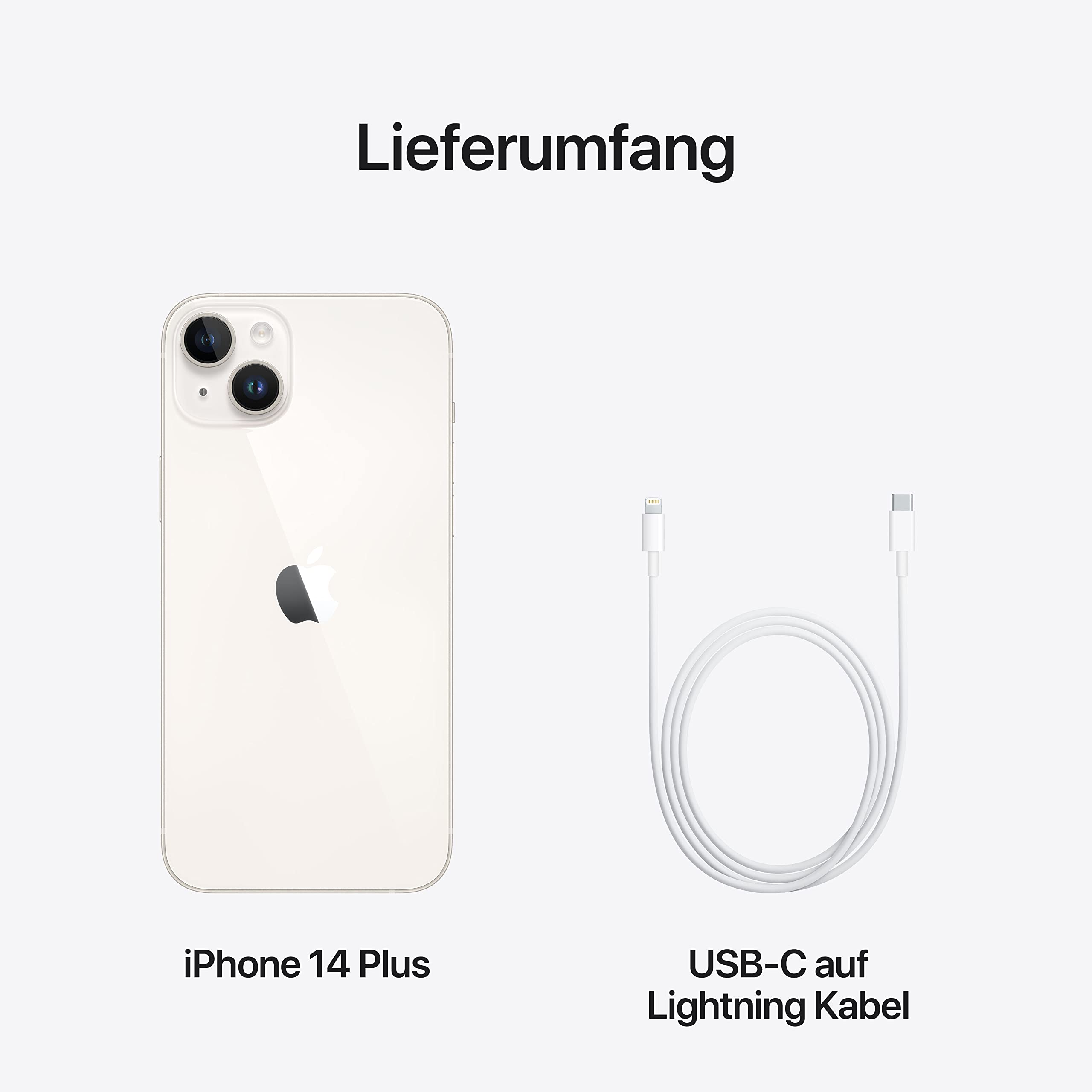 Apple iPhone 14 Plus Smartphone 512 GB Polarstern 5G