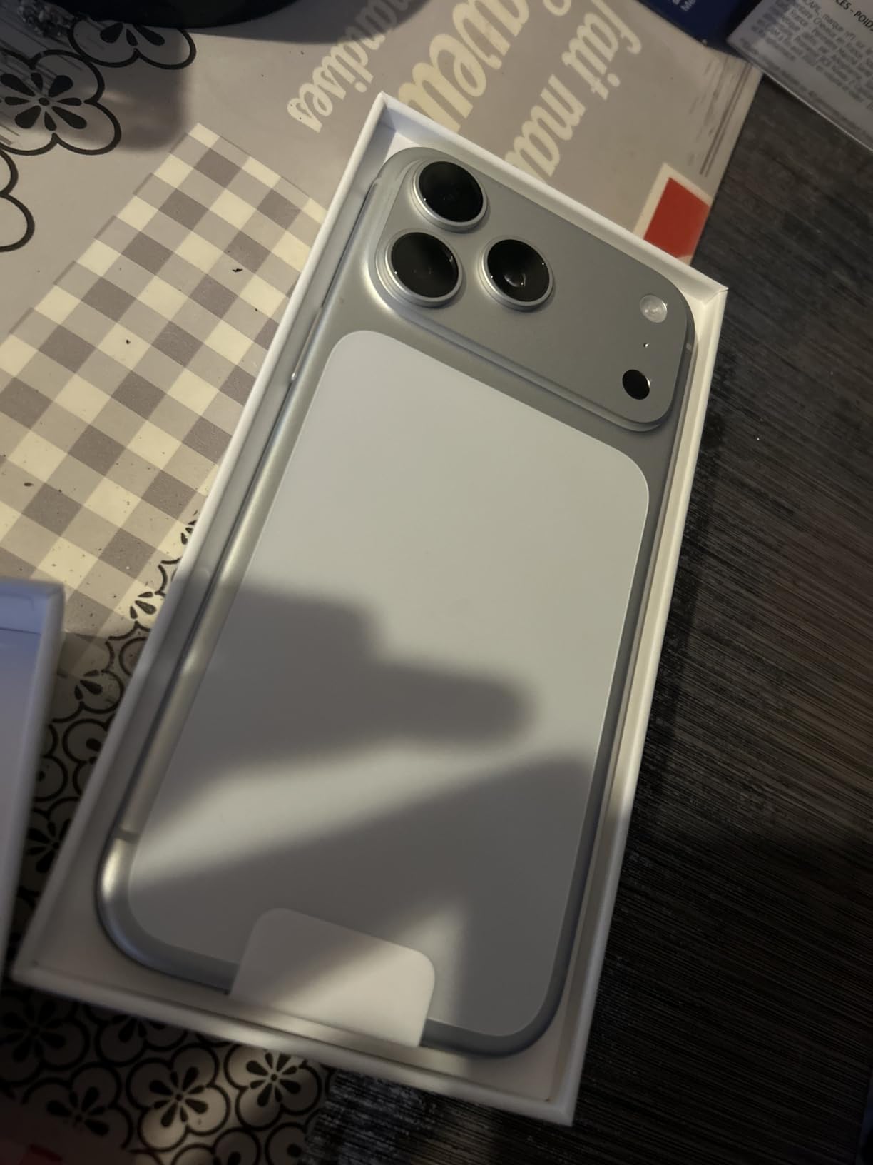 Apple iPhone 17 Pro Max Smartphone 2TB Silber 6,9 Zoll