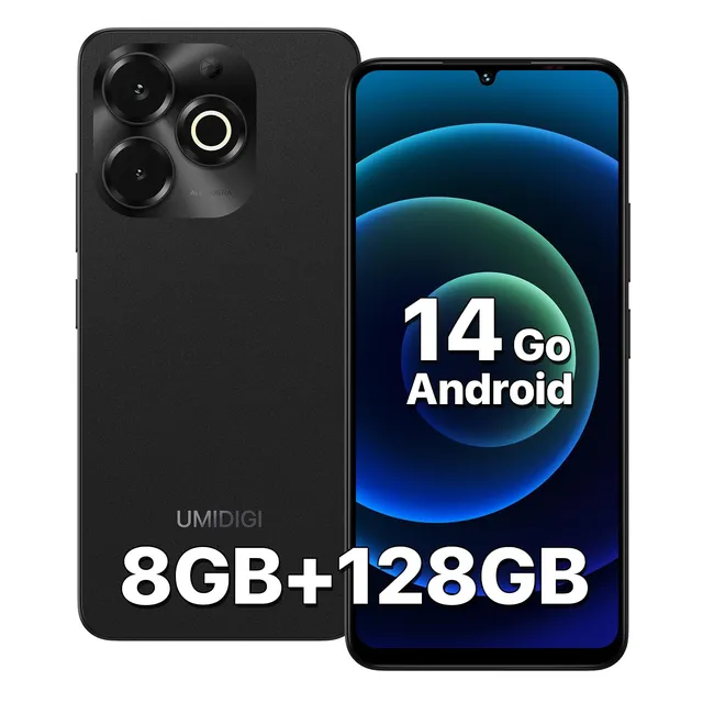 Umidigi G9x Smartphone 8GB 128GB Schwarz 90Hz