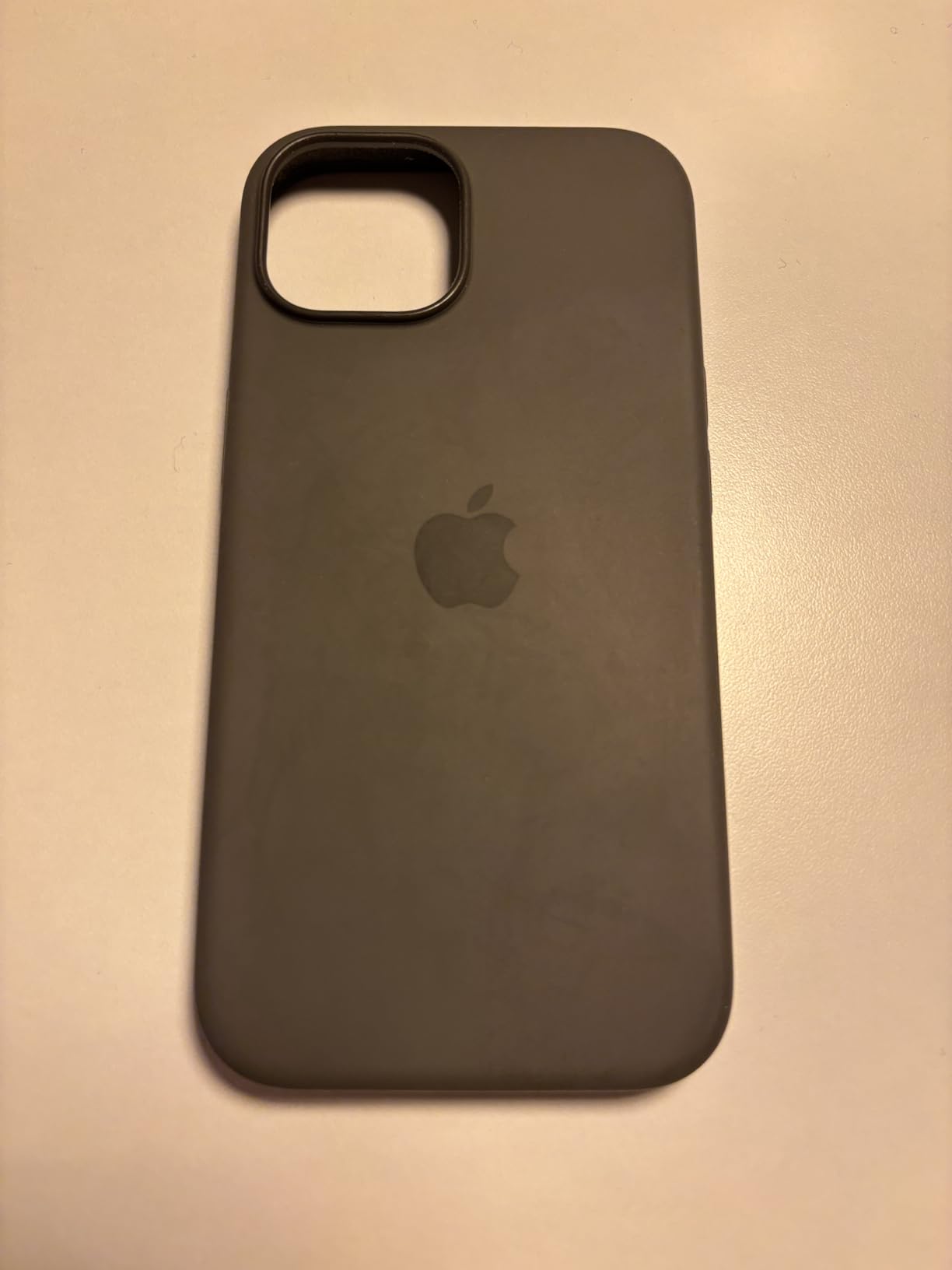 Apple iPhone 15 Silikon Hülle MagSafe Zypresse Schutzhülle