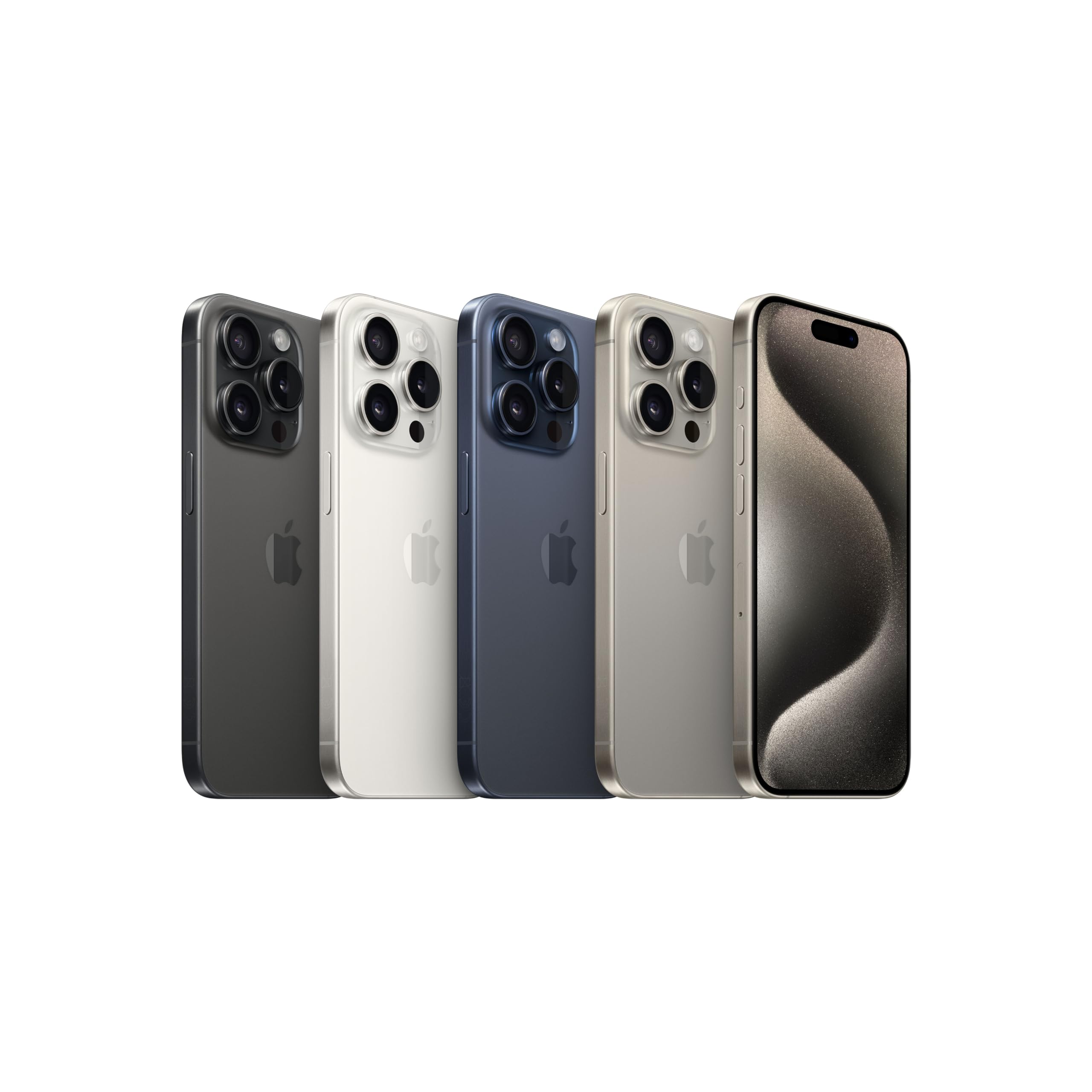 Apple iPhone 15 Pro 128GB Smartphone Titan Blau