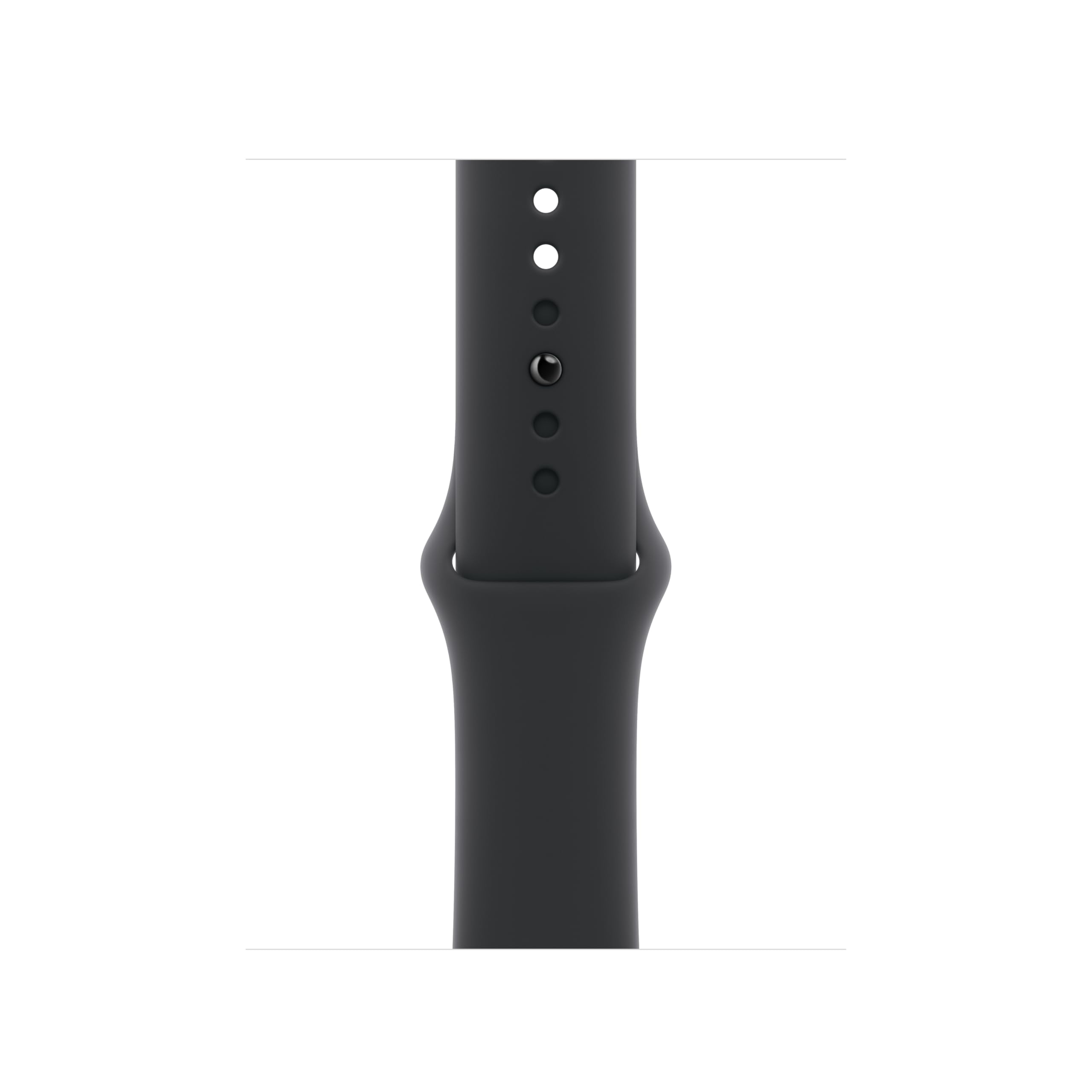 Apple Watch Sportarmband 40 mm Armband Schwarz M/L Fluorelastomer