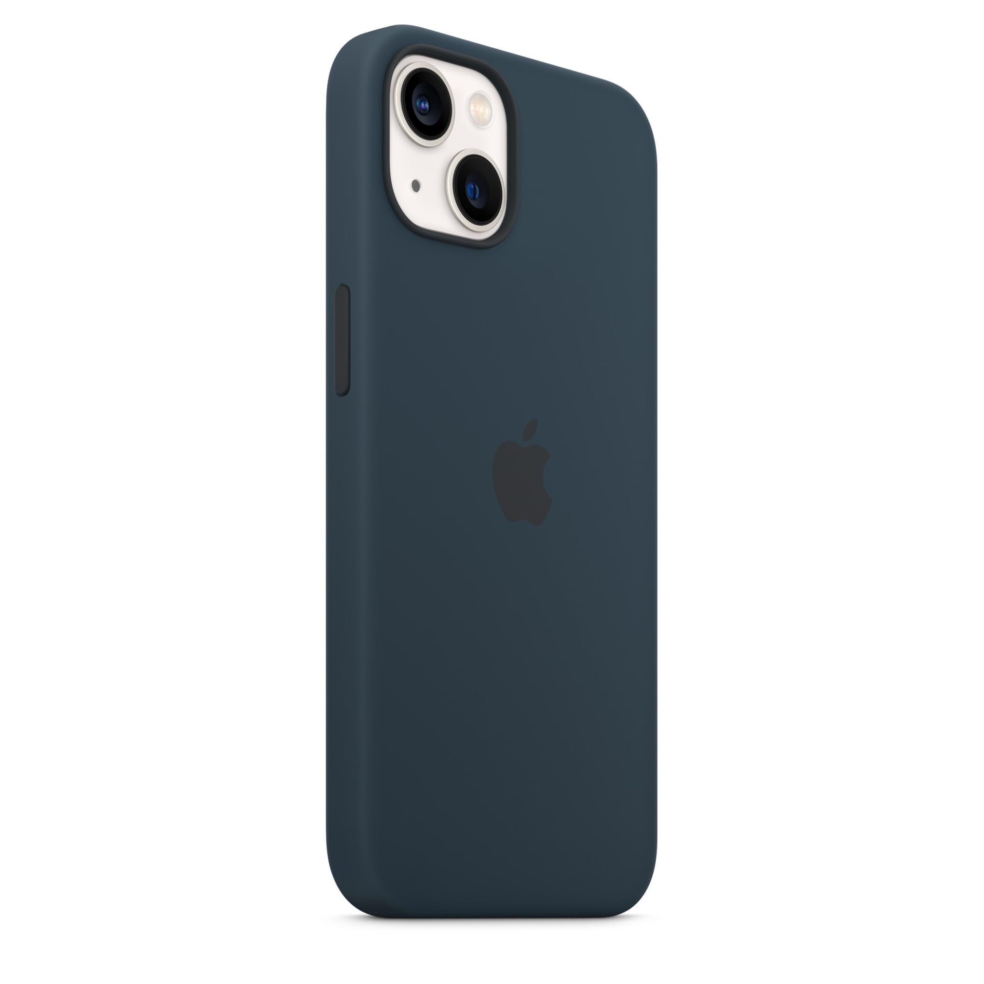 Apple Silikon Case MagSafe iPhone 13 Hülle Abyssblau