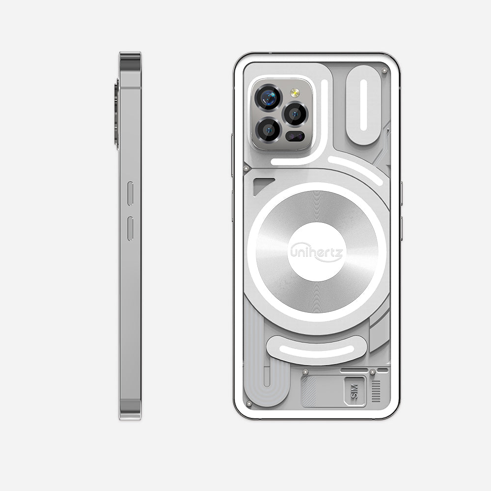 Unihertz Luna Smartphone Transparent LED 4G