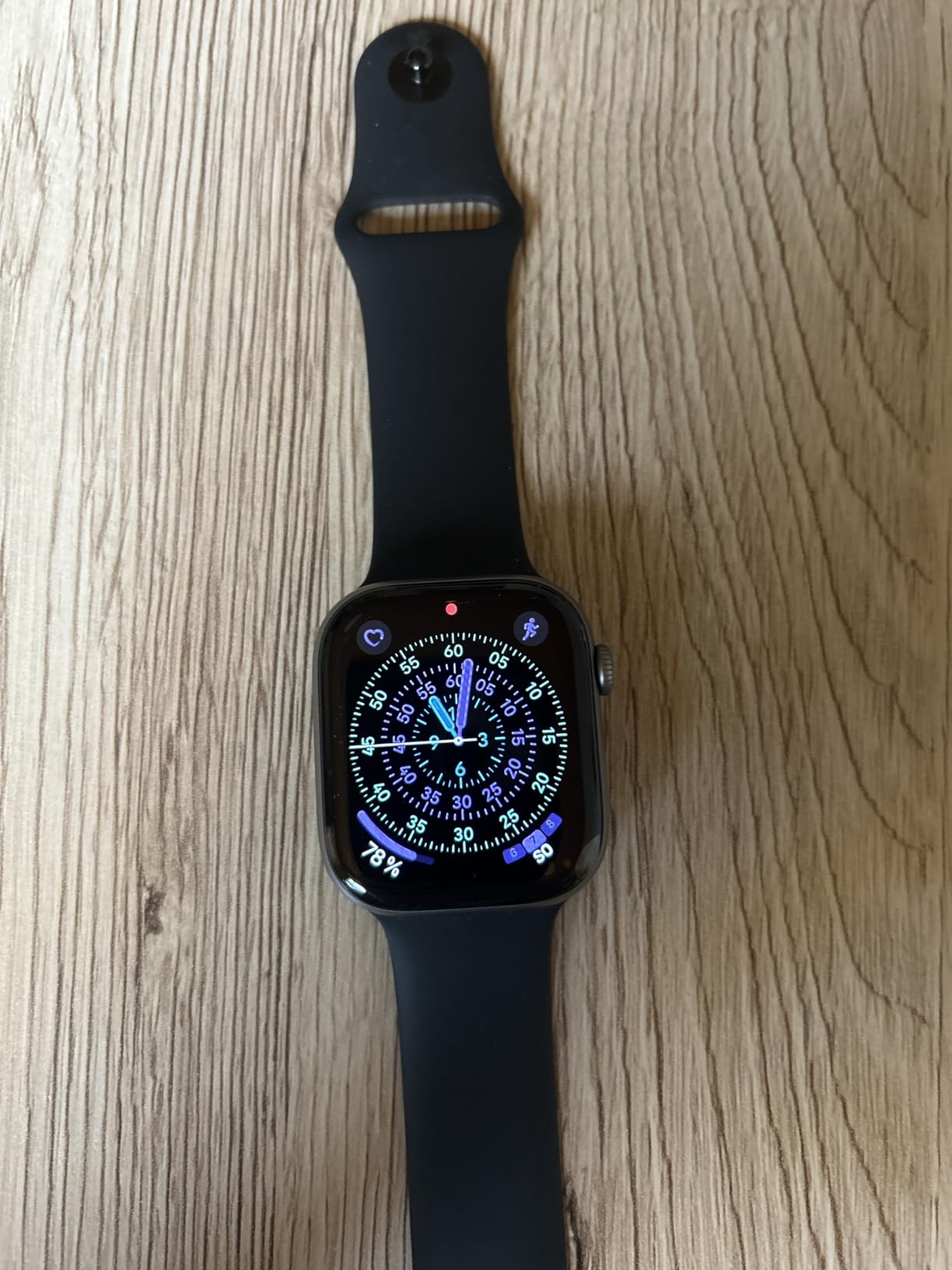 Apple Watch Series 11 GPS 46mm Smartwatch Silber Nebelviolett