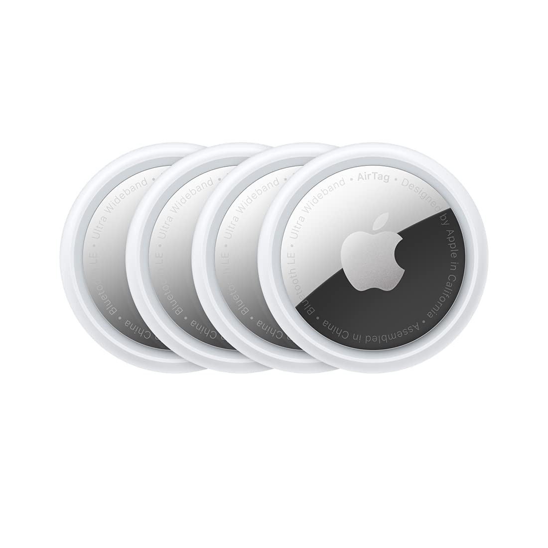 Apple AirTag 1. Gen 4er Pack Tracker Weiß Wo ist