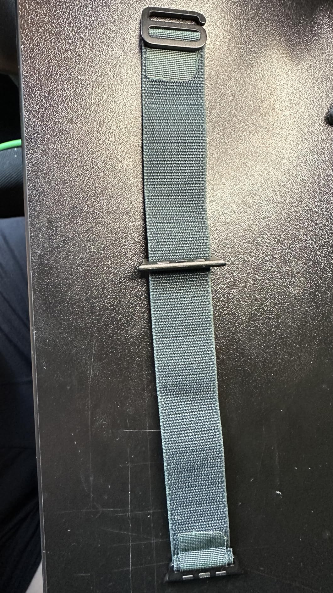 Apple Watch Alpine Loop 49 mm Armband Hellblau M Textil