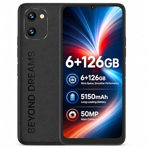 UMIDIGI C1 Max Smartphone 128GB Schwarz 50MP 5150mAh