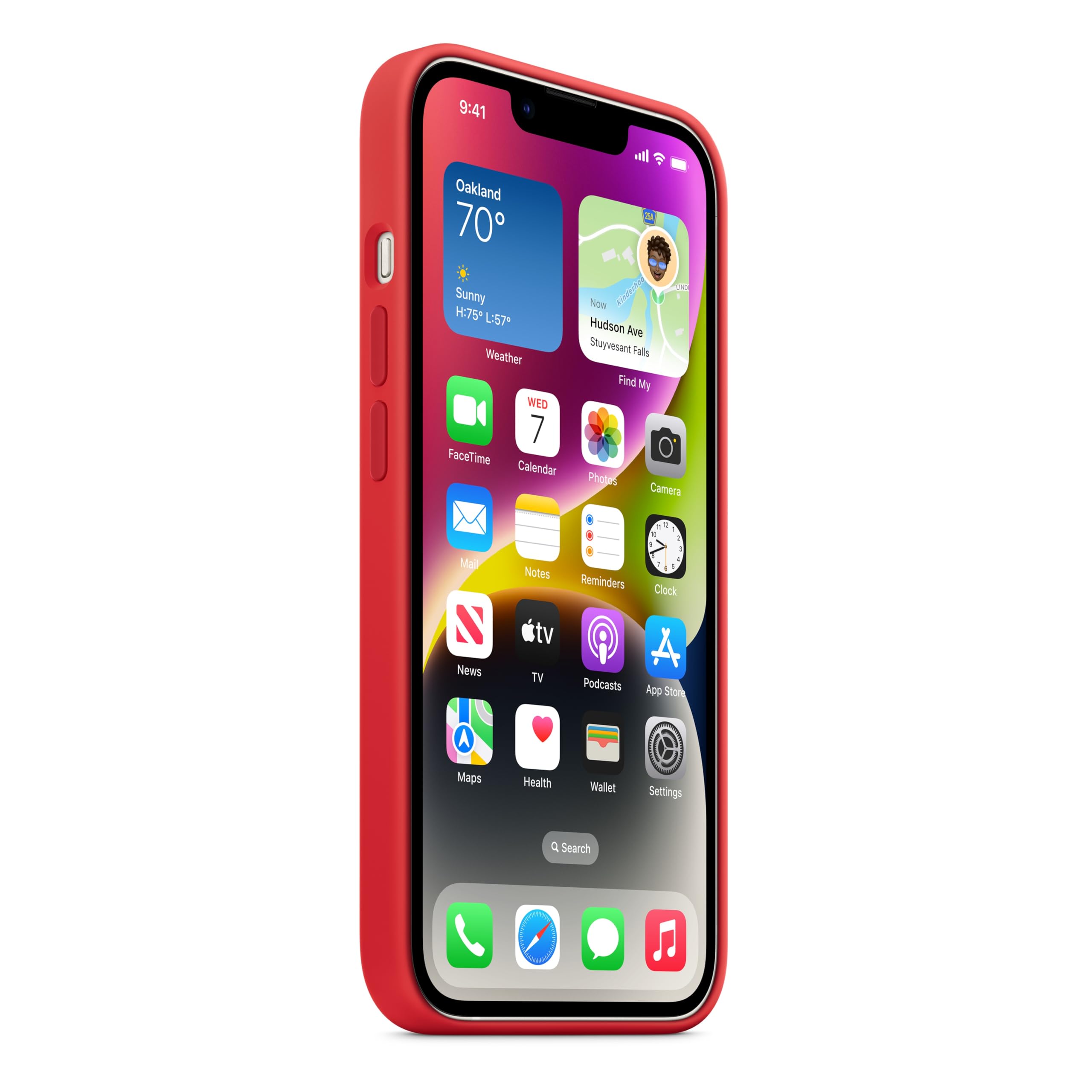 Apple iPhone 14 Silikon Case MagSafe (PRODUCT)RED