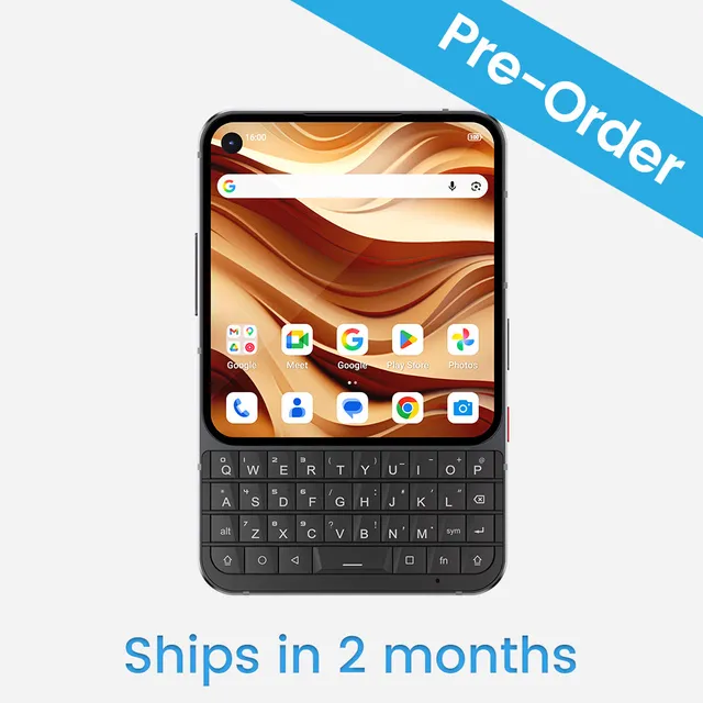 Unihertz Titan 2 Elite Smartphone 5G QWERTY Schwarz AMOLED