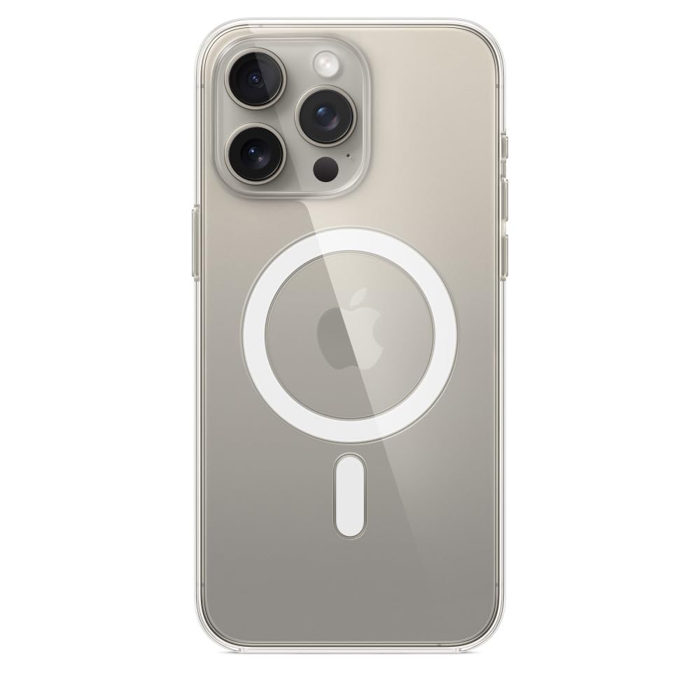 Apple iPhone 15 Pro Max Clear Case Hülle Transparent MagSafe