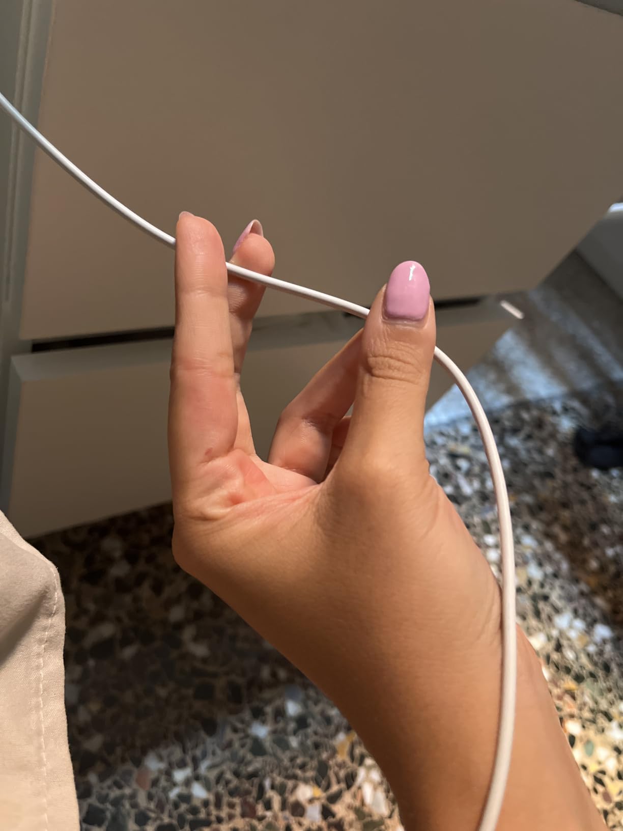 Apple USB-C auf Lightning Kabel 1m Weiß Schnellladung