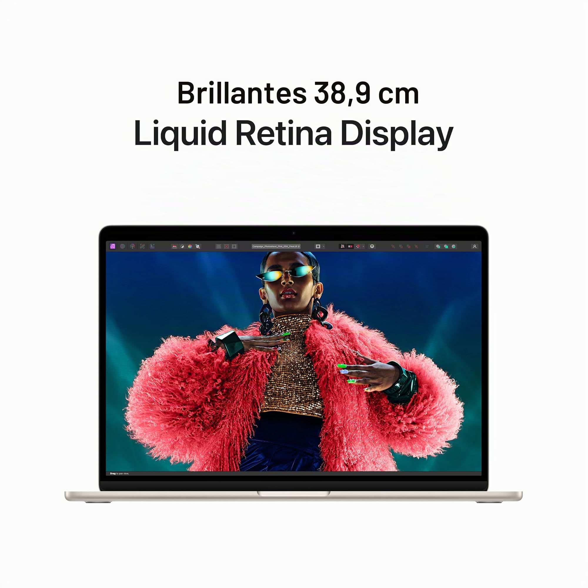 Apple MacBook Air 15 M3 Laptop 512GB Polarstern