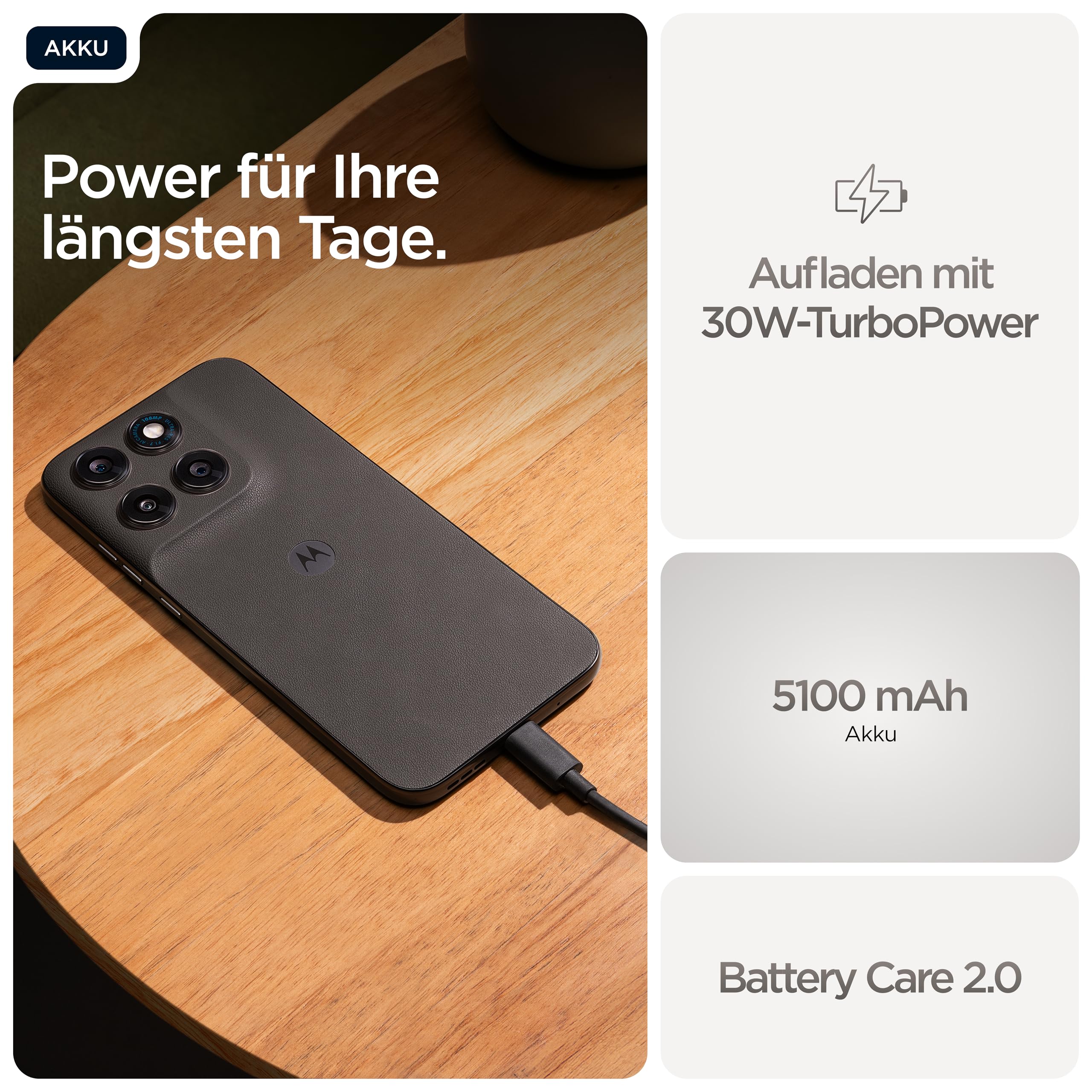 Motorola moto g77 5G Smartphone Black Olive 8+256GB 108MP