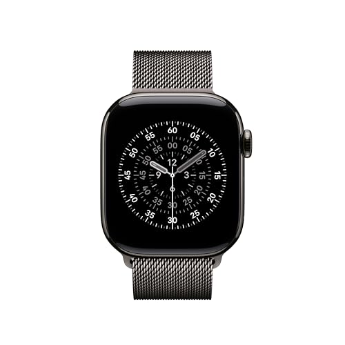 Apple Watch Milanaise Armband 42mm Schiefer Edelstahl