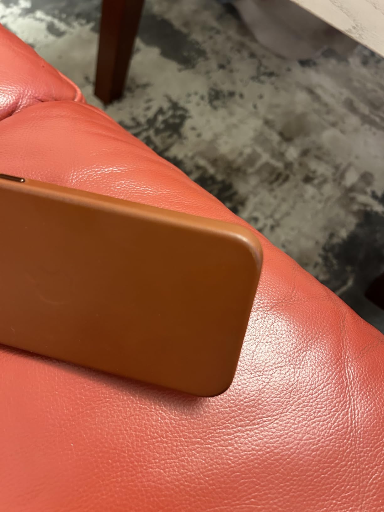 Apple iPhone 14 Plus Leder Case Handyhülle Waldgrün MagSafe