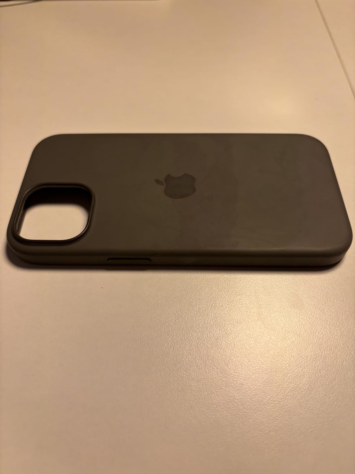 Apple iPhone 15 Silikon Hülle MagSafe Zypresse Schutzhülle