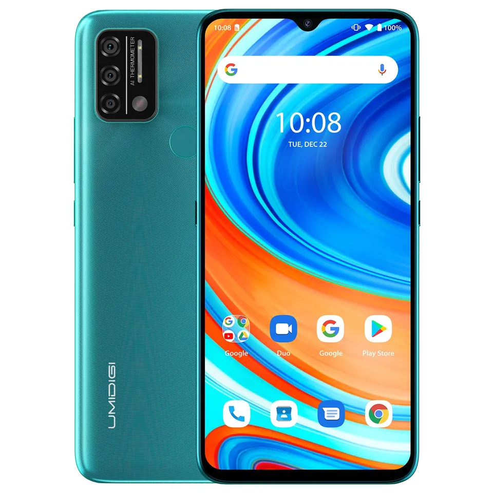 UMIDIGI A9 Smartphone 64GB Grün 6,53 Zoll