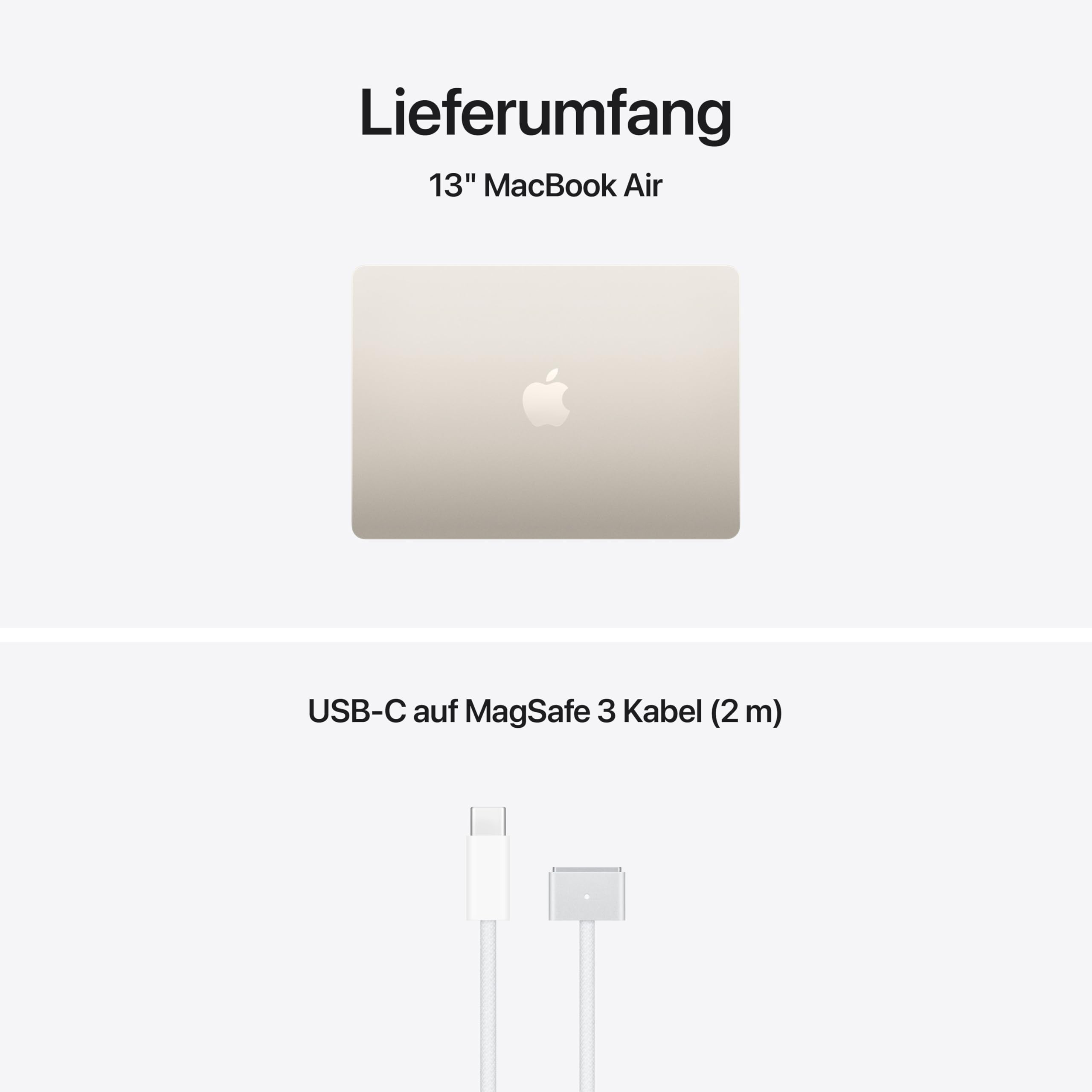 Apple MacBook Air M5 13,6" 24GB 1TB Polarstern Laptop