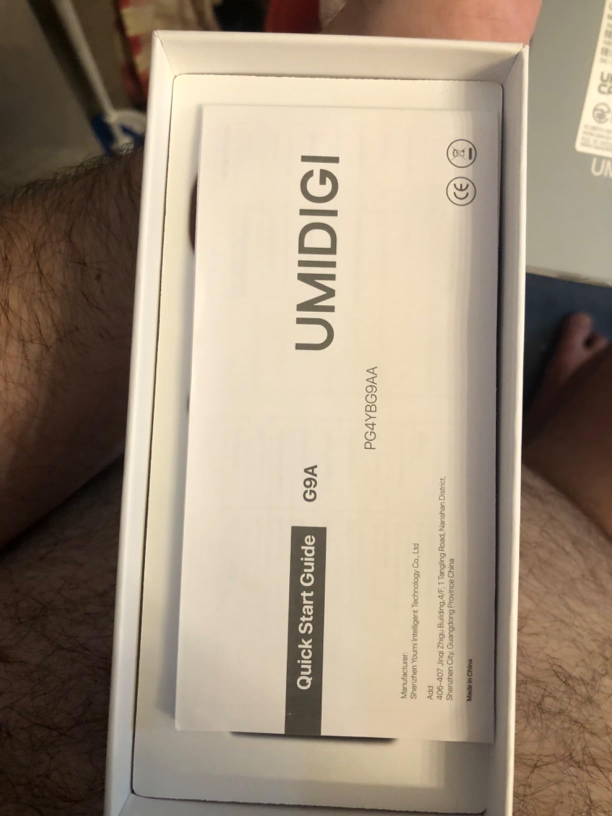 Umidigi G9A Smartphone 8/64GB Noir 6,75" Android 14 Go