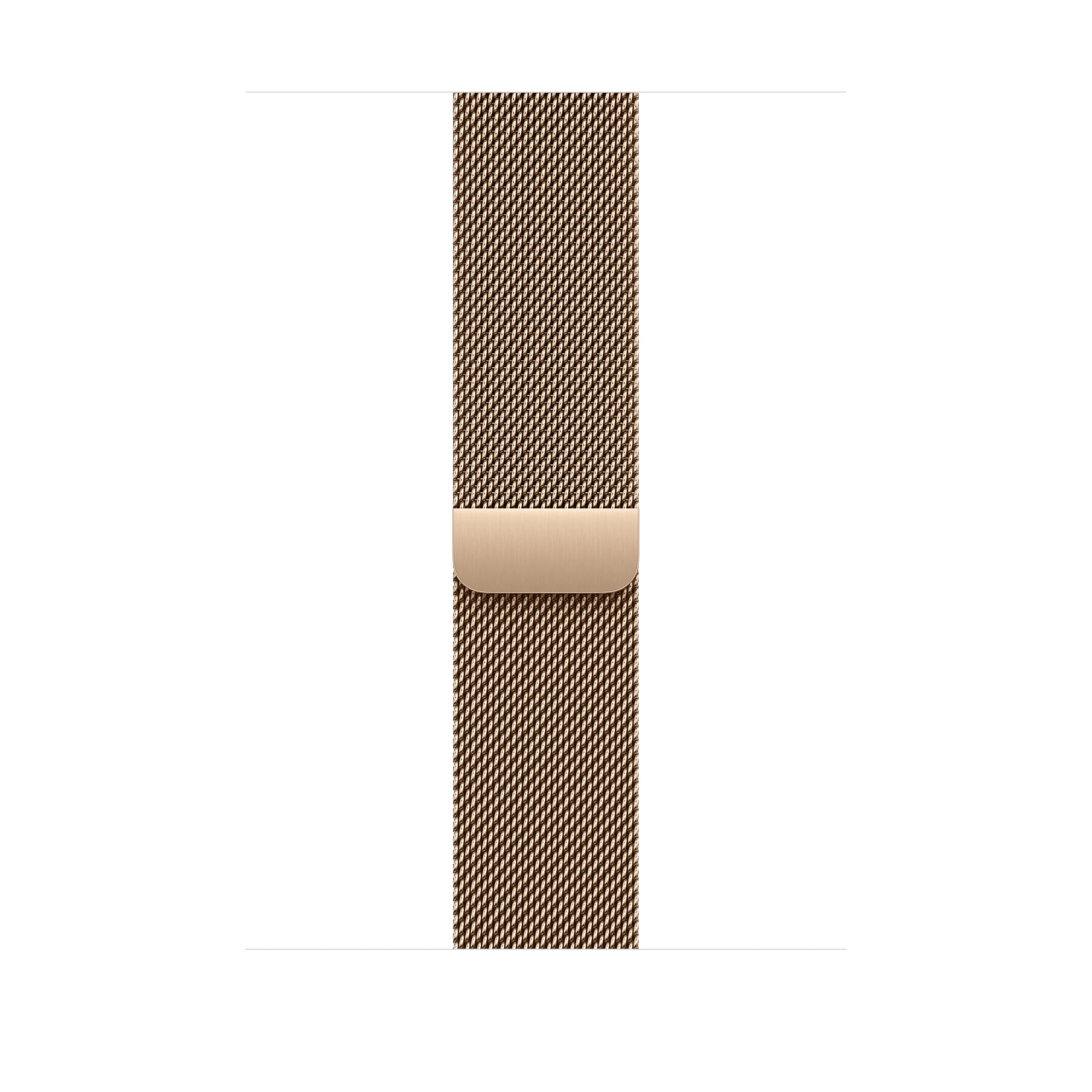 Apple Watch Milanaise Armband 46mm Gold M/L Magnet