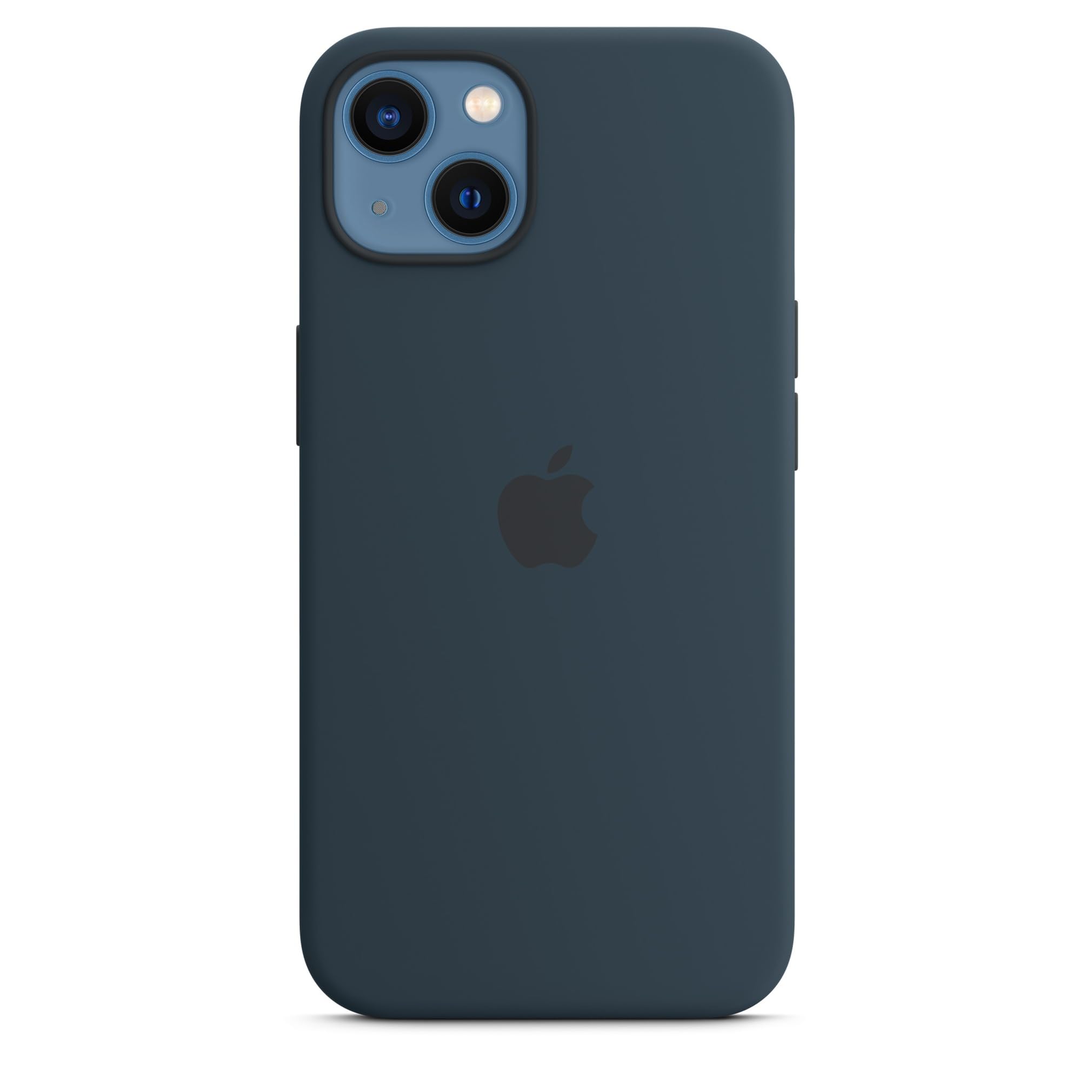 Apple Silikon Case MagSafe iPhone 13 Hülle Abyssblau