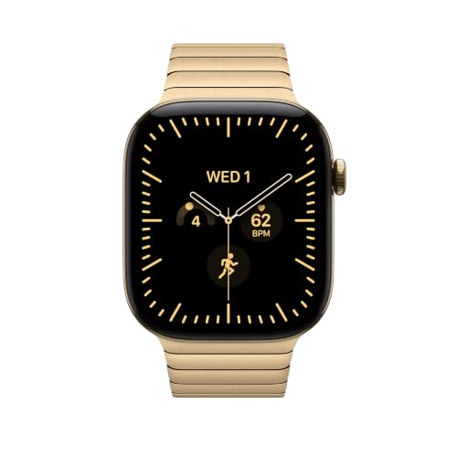 Apple Watch Gliederarmband 46 mm Armband Brillantgold Edelstahl