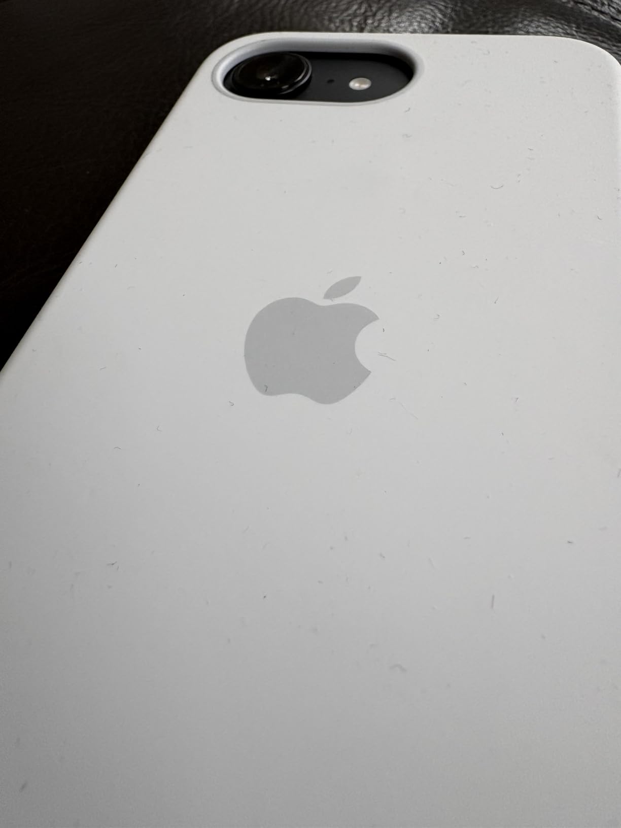 Apple iPhone 16e Silikon Case Hülle Winterblau