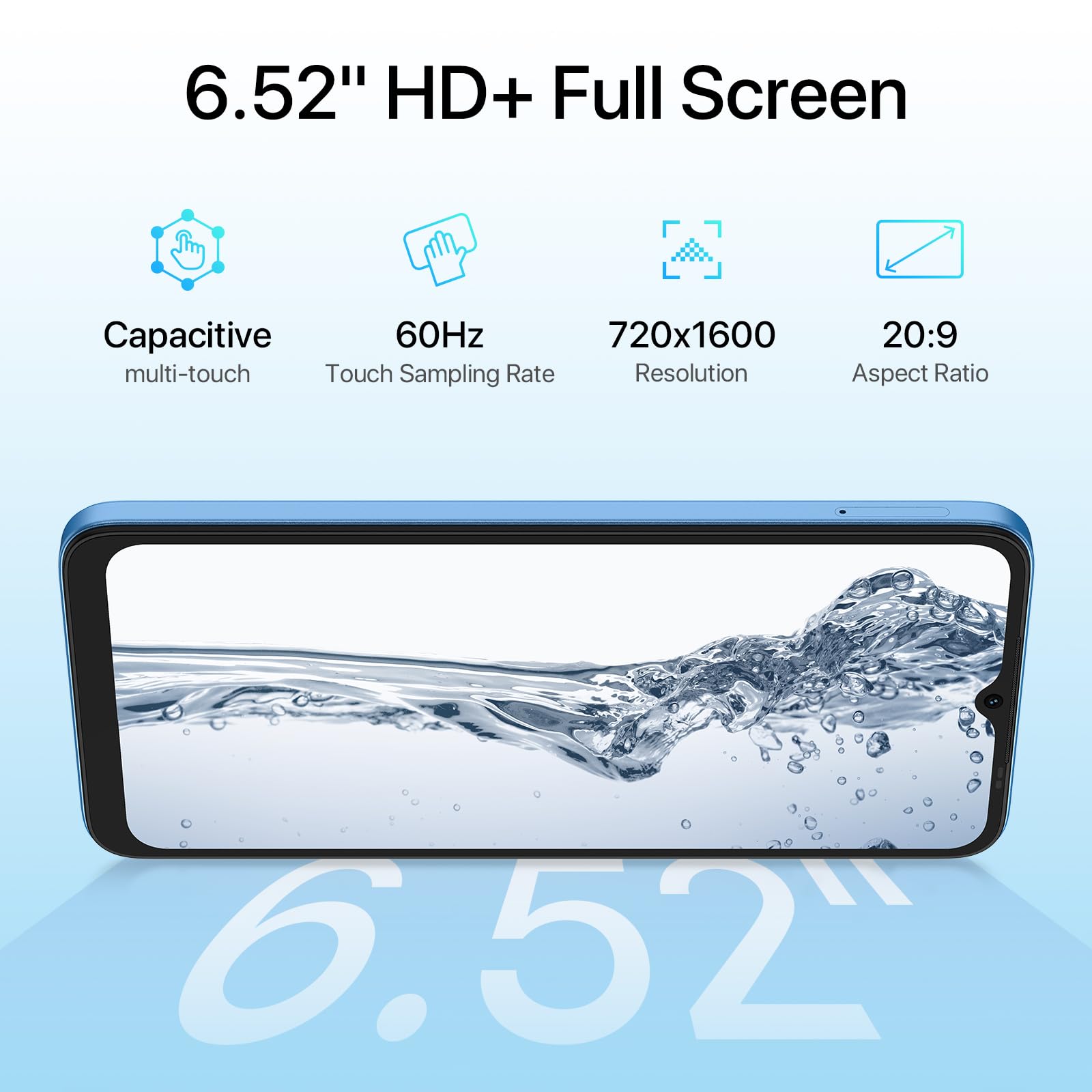 UMIDIGI G1 Plus Smartphone 32GB Android 13 Blau