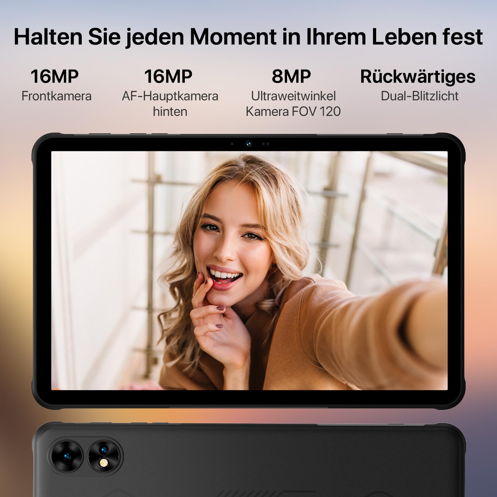 UMIDIGI Active T1 Tablet 11 Zoll 16GB+128GB Outdoor IP68