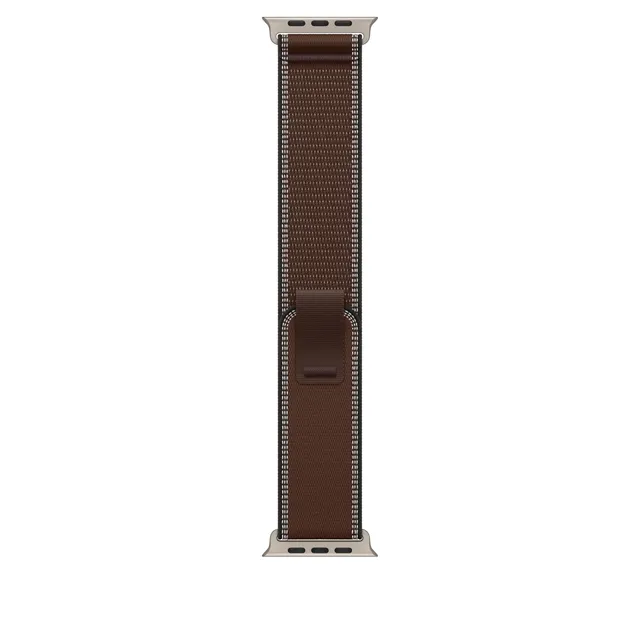 Apple Watch Trail Loop Armband 49 mm Dunkelumbra M/L
