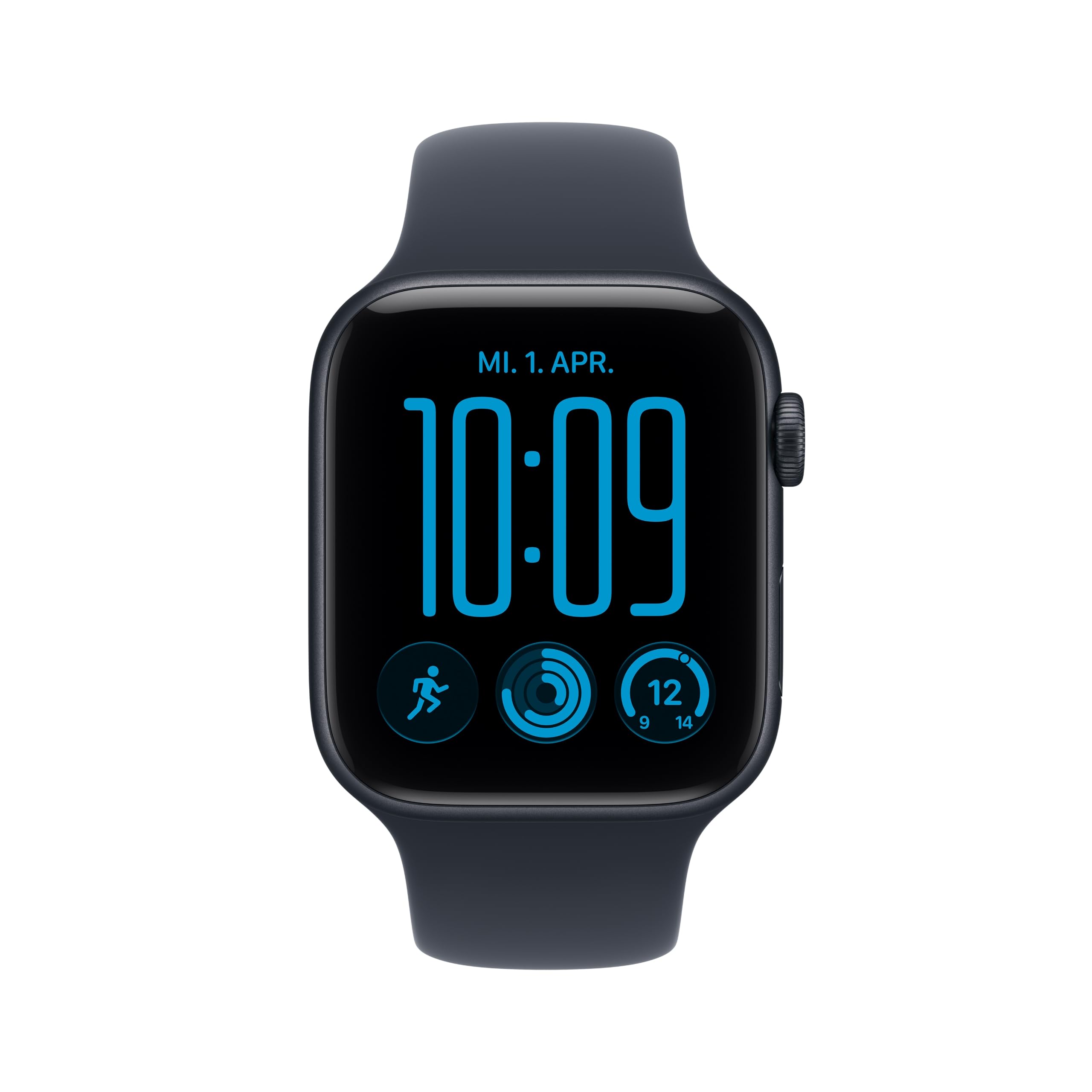 Apple Watch SE 3 GPS 44mm Smartwatch Mitternacht Aluminium
