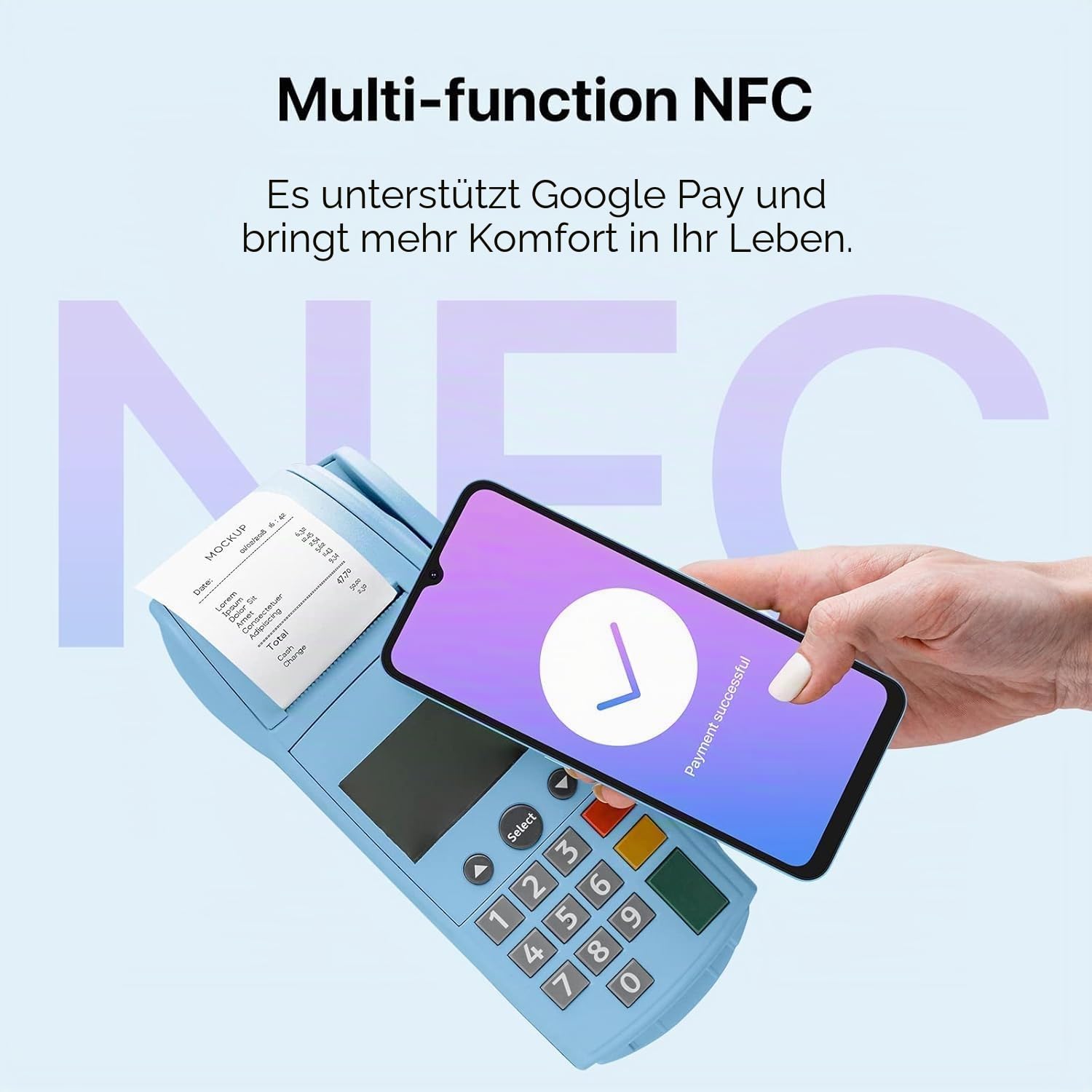 UMIDIGI A13 Pro Smartphone 128GB Blau 48MP NFC
