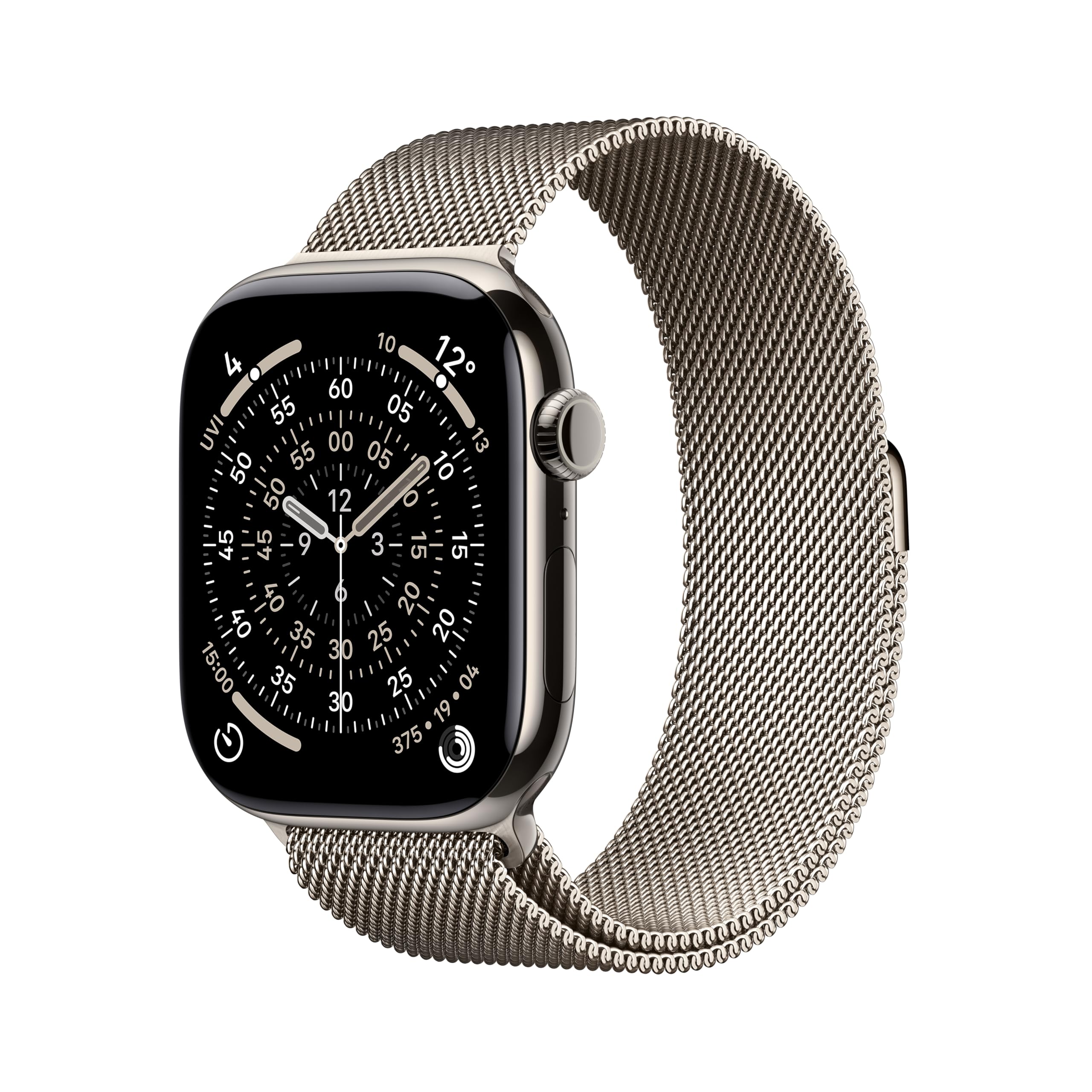 Apple Watch Series 11 Smartwatch 46mm Silber Nebelviolett M/L