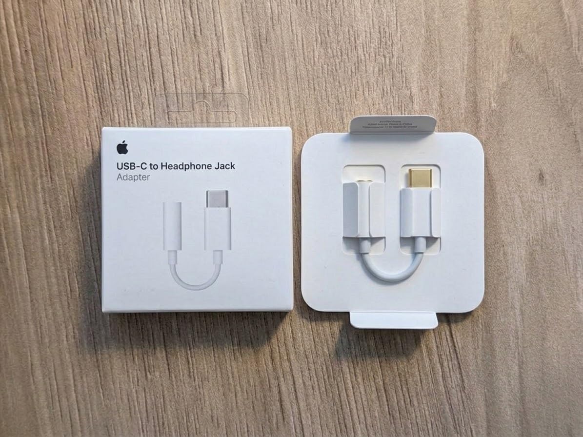 Apple USB-C auf 3,5 mm Kopfhörer Adapter