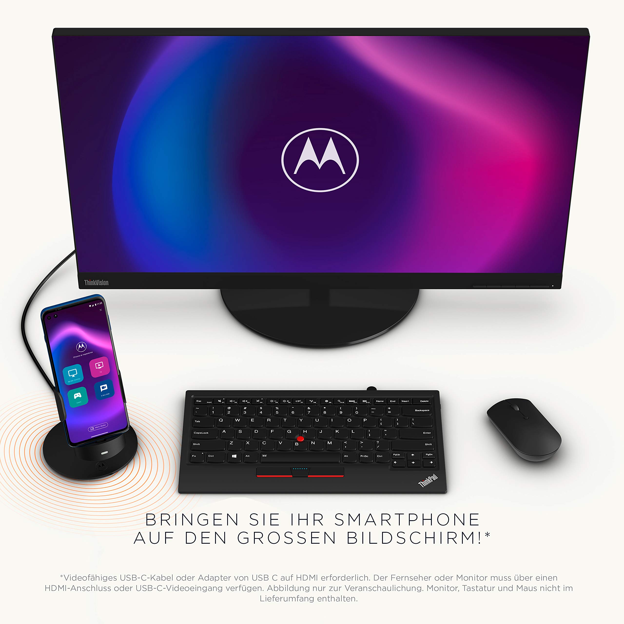 Motorola moto g100 Smartphone 128GB Grau