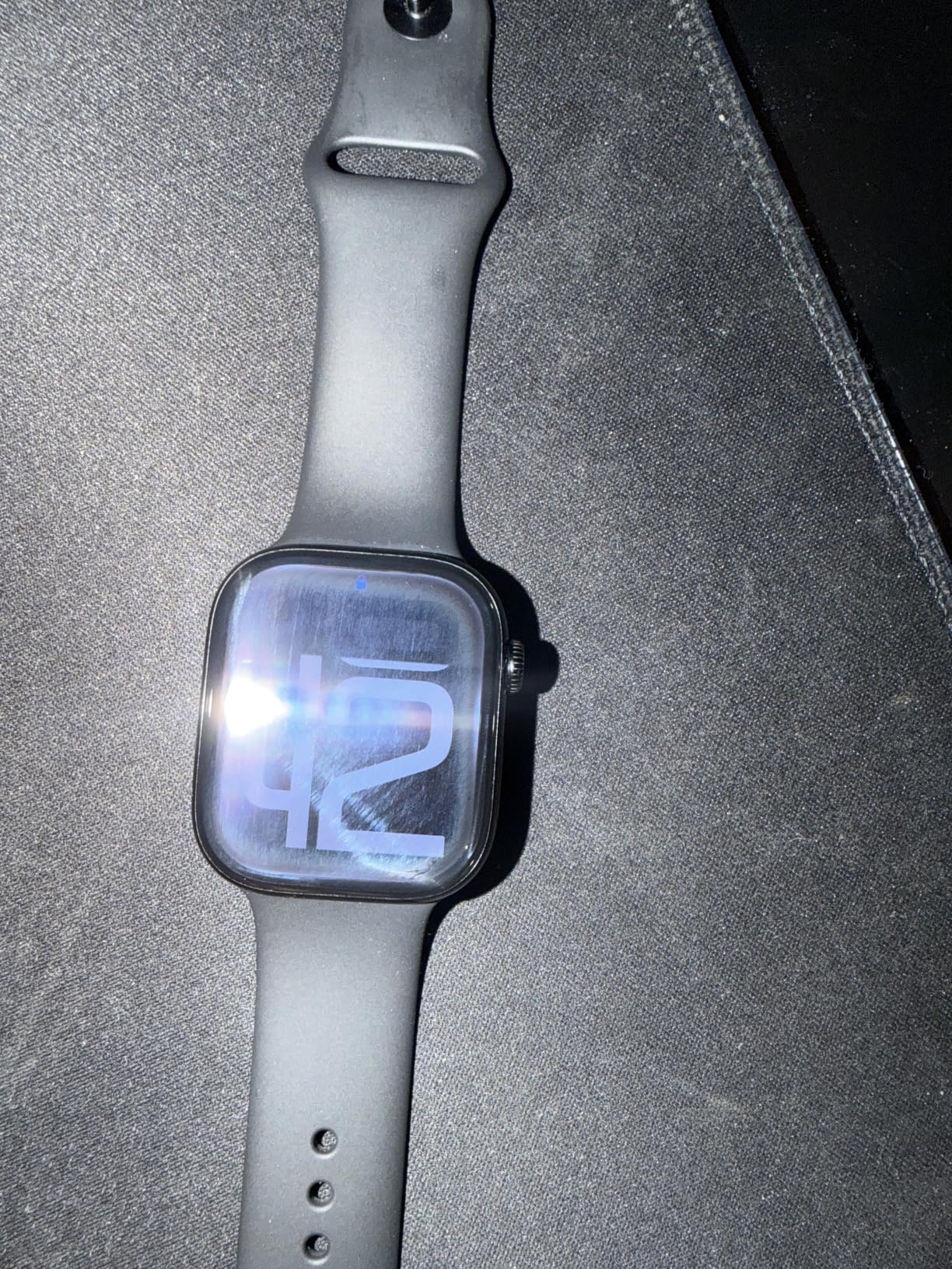 Apple Watch Series 11 Smartwatch 46mm Silber Nebelviolett M/L