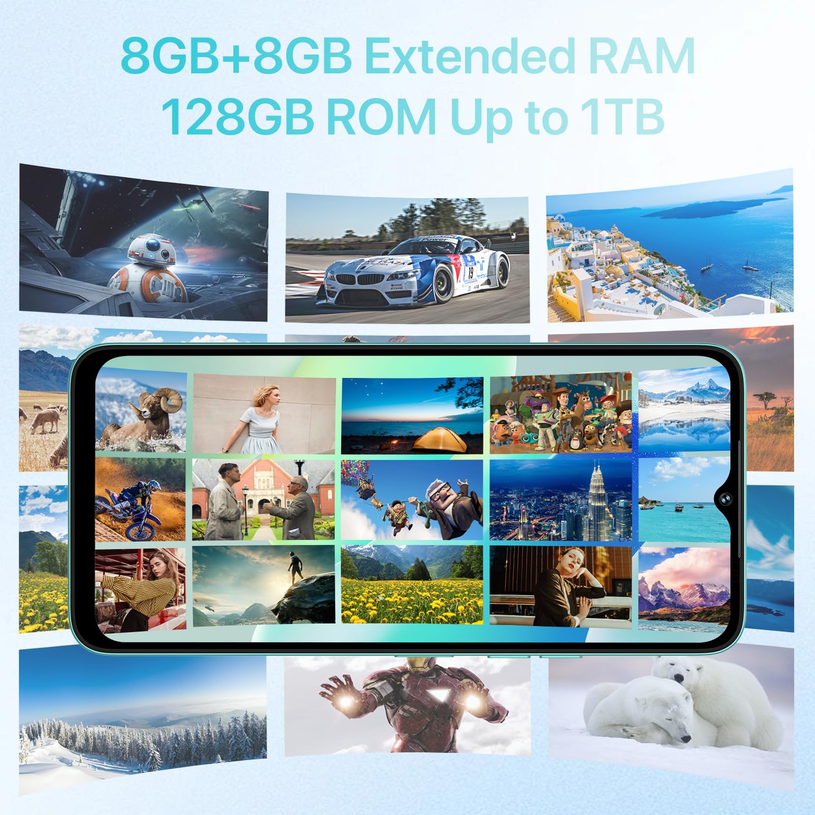 UMIDIGI G5 Handy ohne Vertrag 6,6" 50MP 16GB 128GB