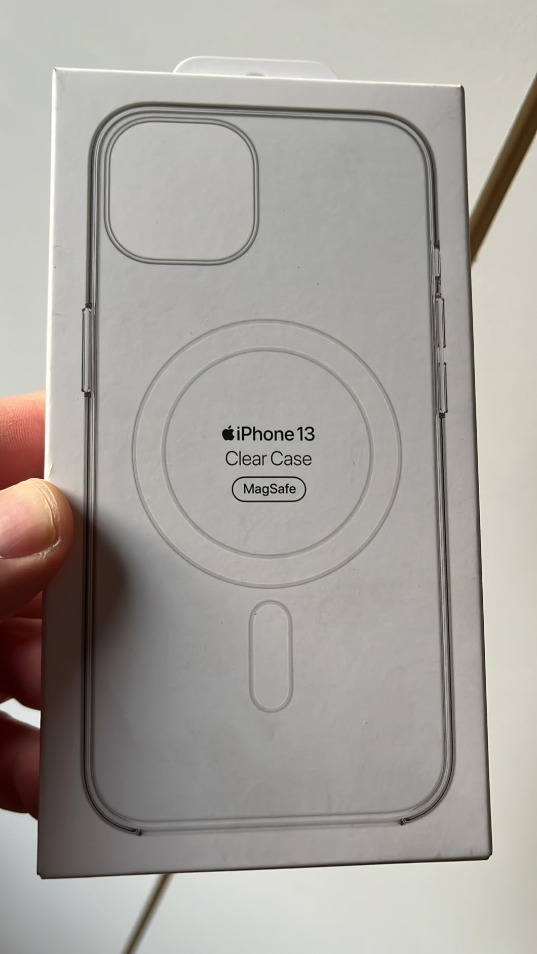 Apple Clear Case MagSafe iPhone 13 transparent