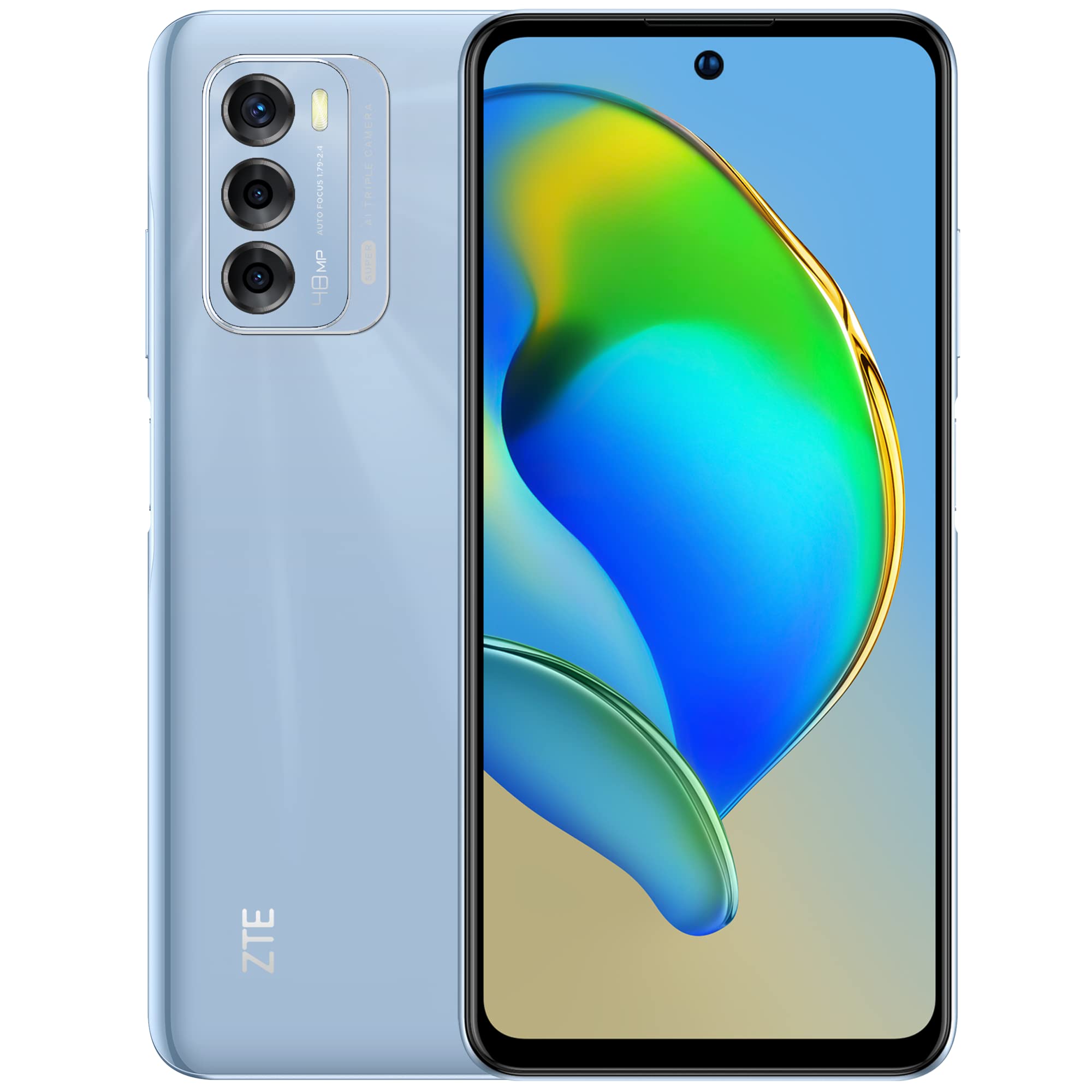 ZTE Blade V40 Smartphone blau 128GB 48MP