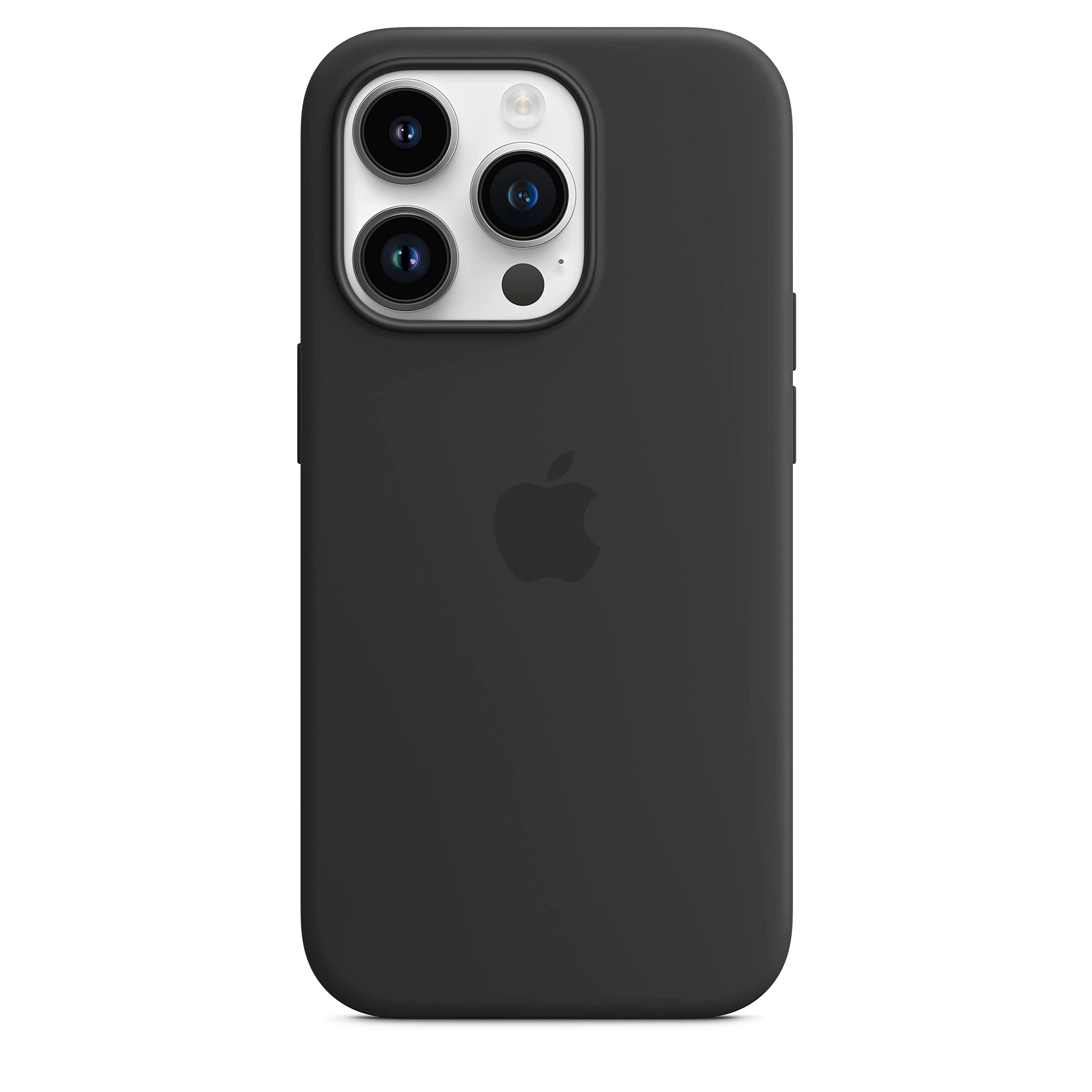 Apple iPhone 14 Pro Silikon Case MagSafe Mitternacht
