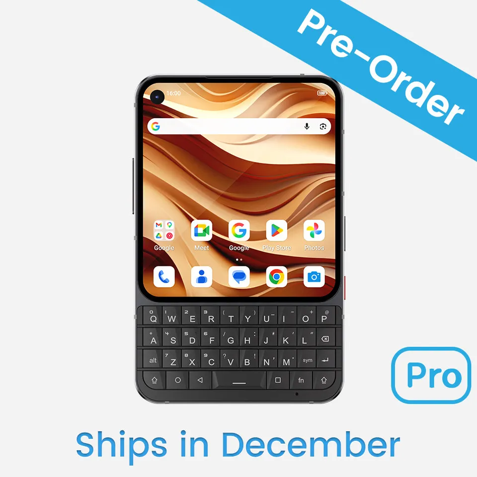 Unihertz Titan 2 Elite Pro Smartphone Schwarz 5G QWERTY