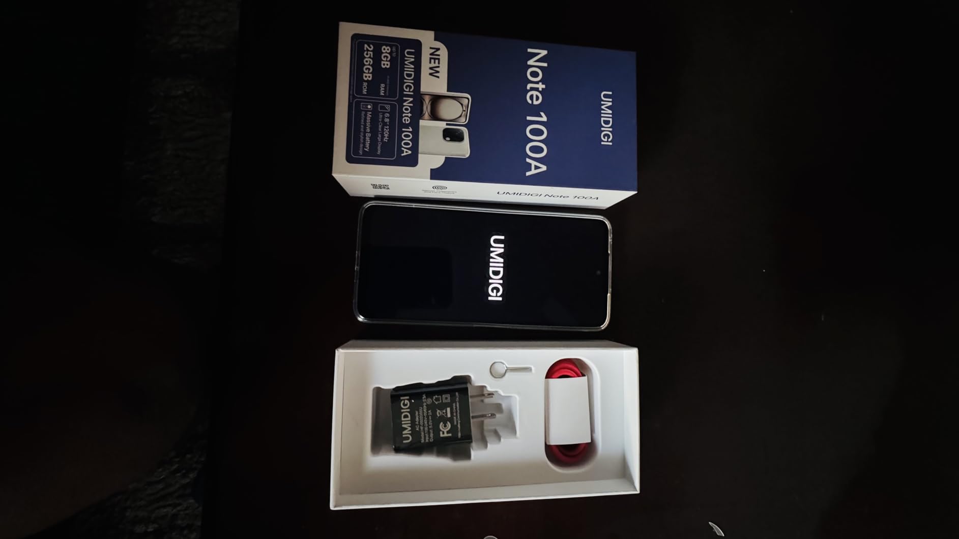 UMIDIGI Note 100A Smartphone 256GB 6,8 Zoll 120Hz