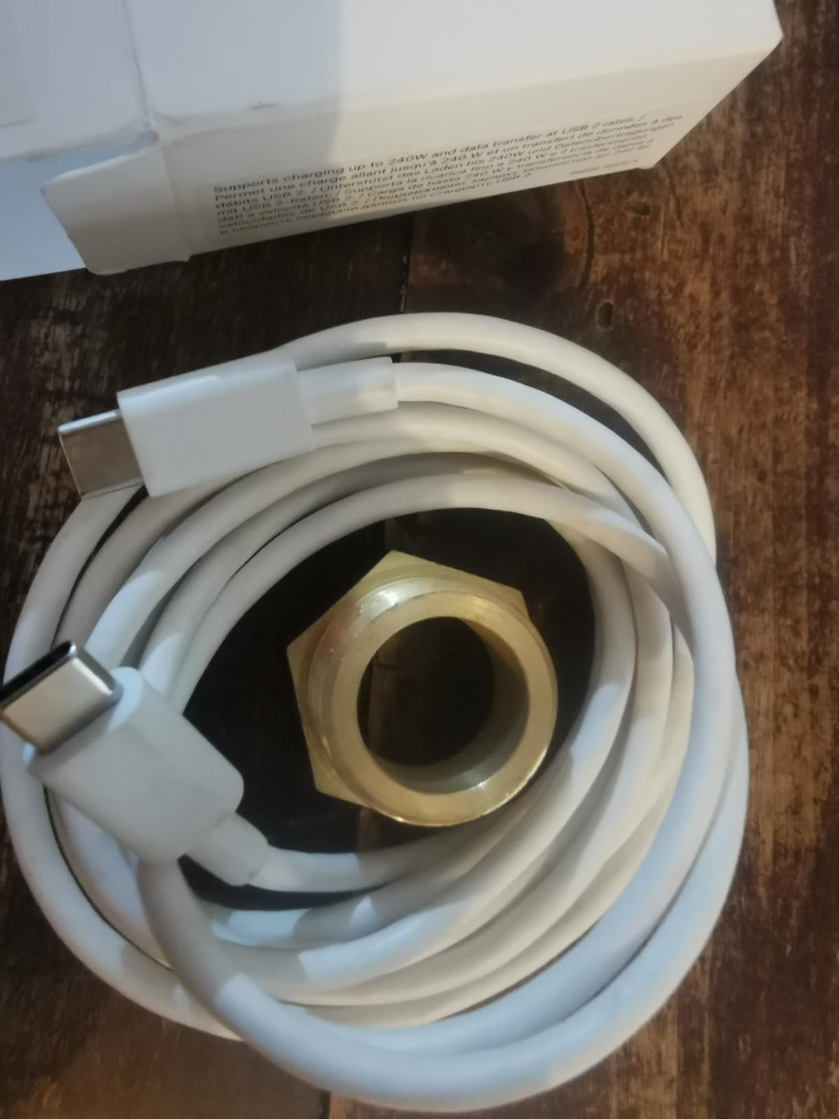 Apple 240W USB-C Ladekabel 2m gewebt Schnellladen