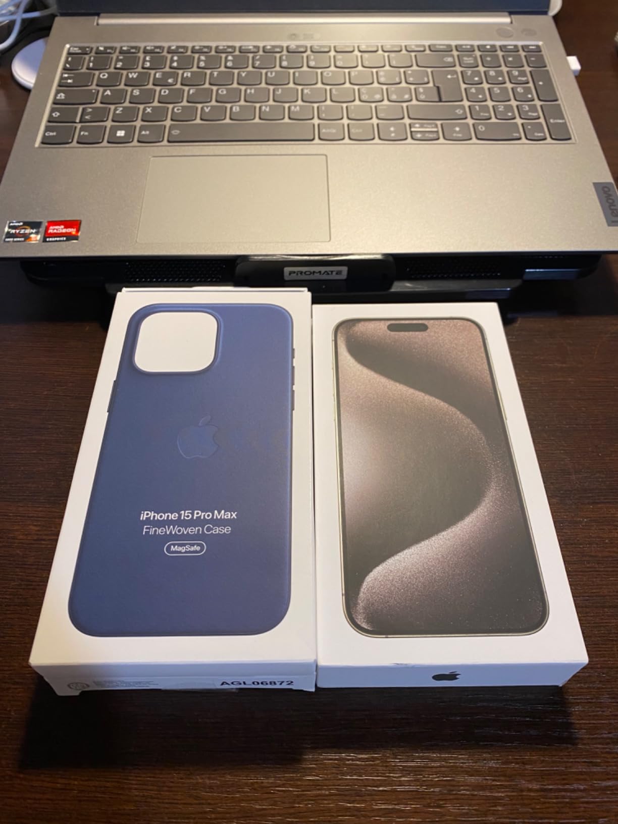 Apple iPhone 15 Pro Max Case Hülle Pazifikblau