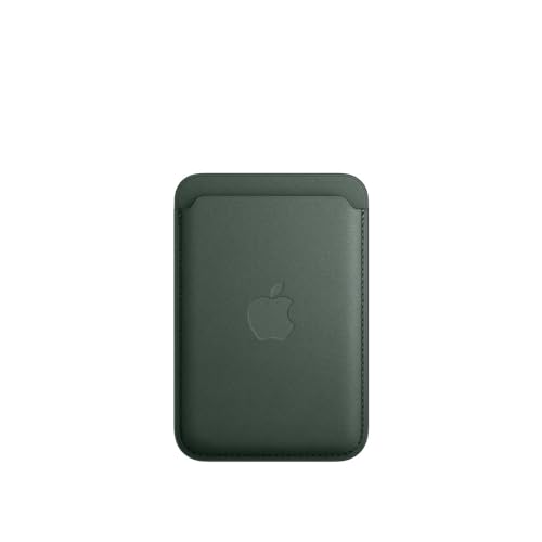 Apple iPhone Feingewebe Wallet mit MagSafe Kartenetui Immergrün
