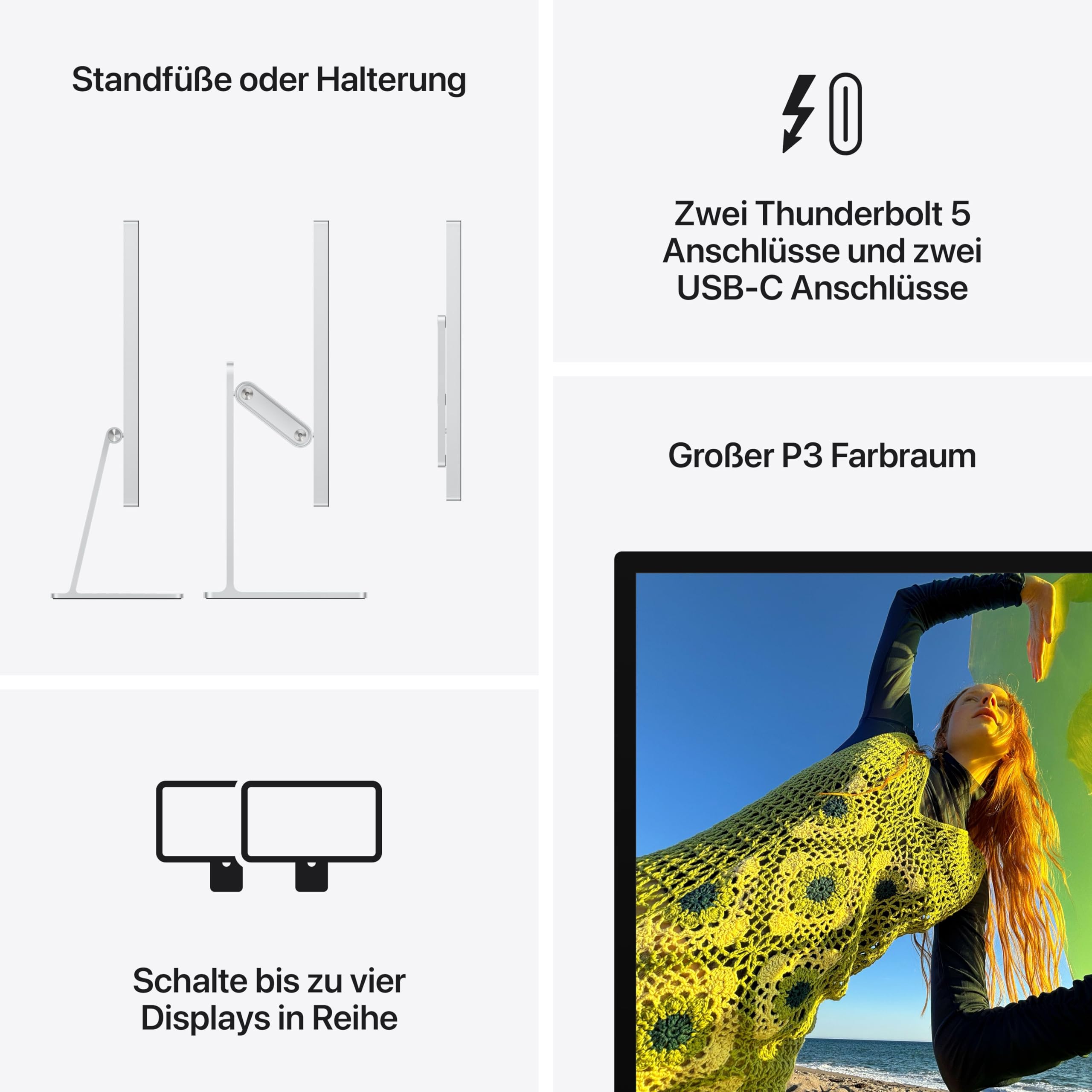 Apple Mac Studio Display 27 5K Nanotextur VESA Monitor