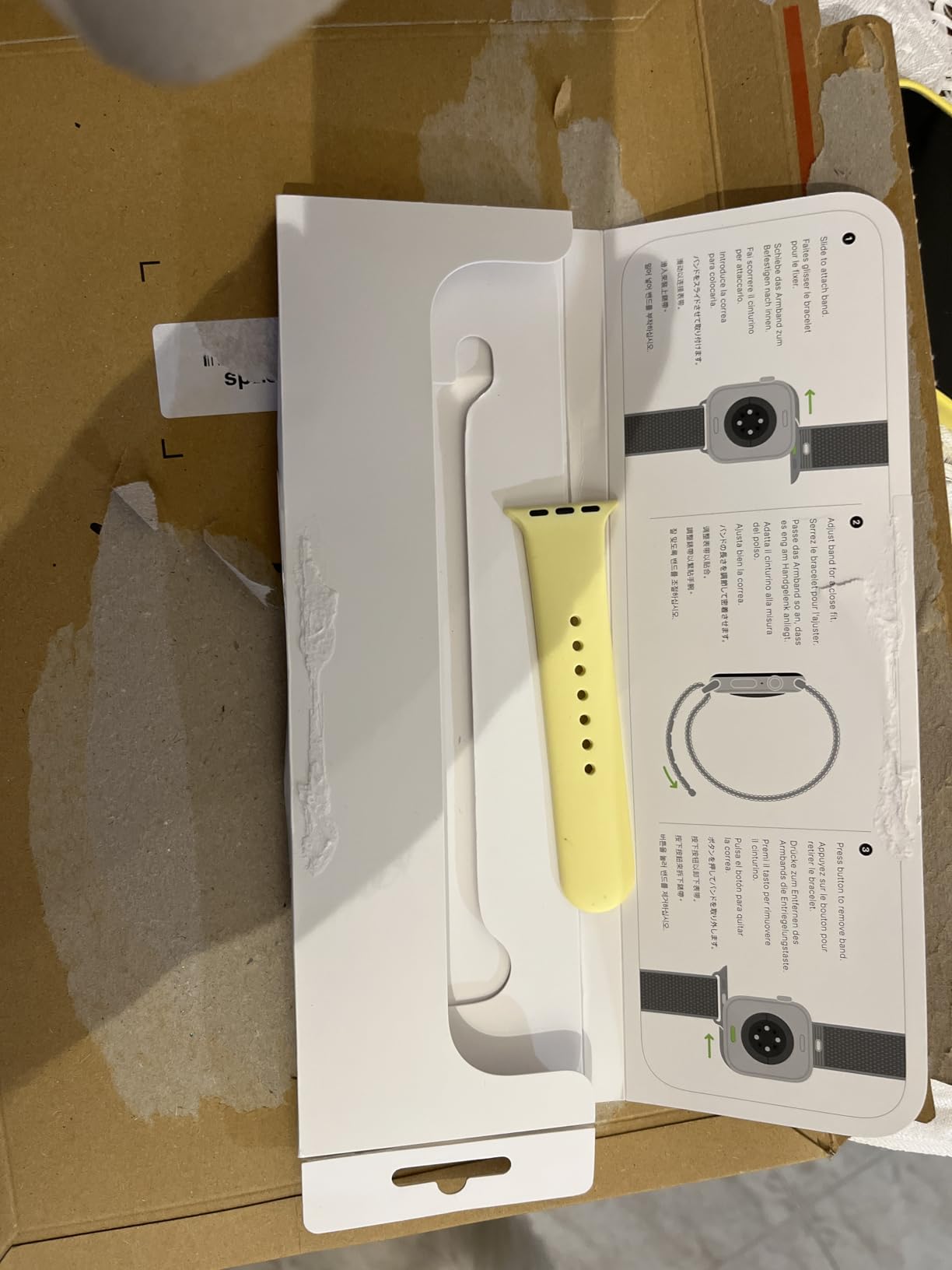 Apple Watch Sport Loop Armband 46 mm Salbei Nylon