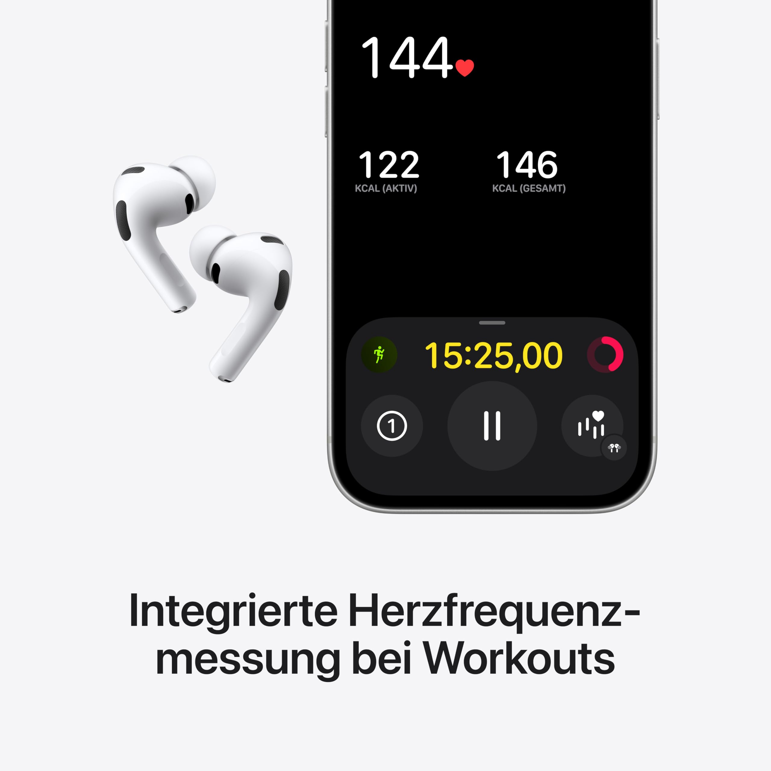 Apple AirPods Pro 3 Kopfhörer Weiß ANC USB-C