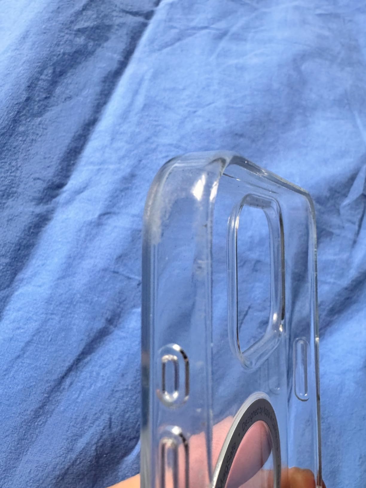 Apple iPhone 15 Pro Max Clear Case Hülle Transparent MagSafe